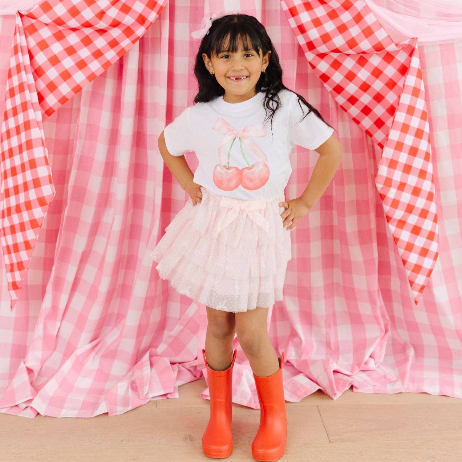 Cherry Cute Short Sleeve T-Shirt