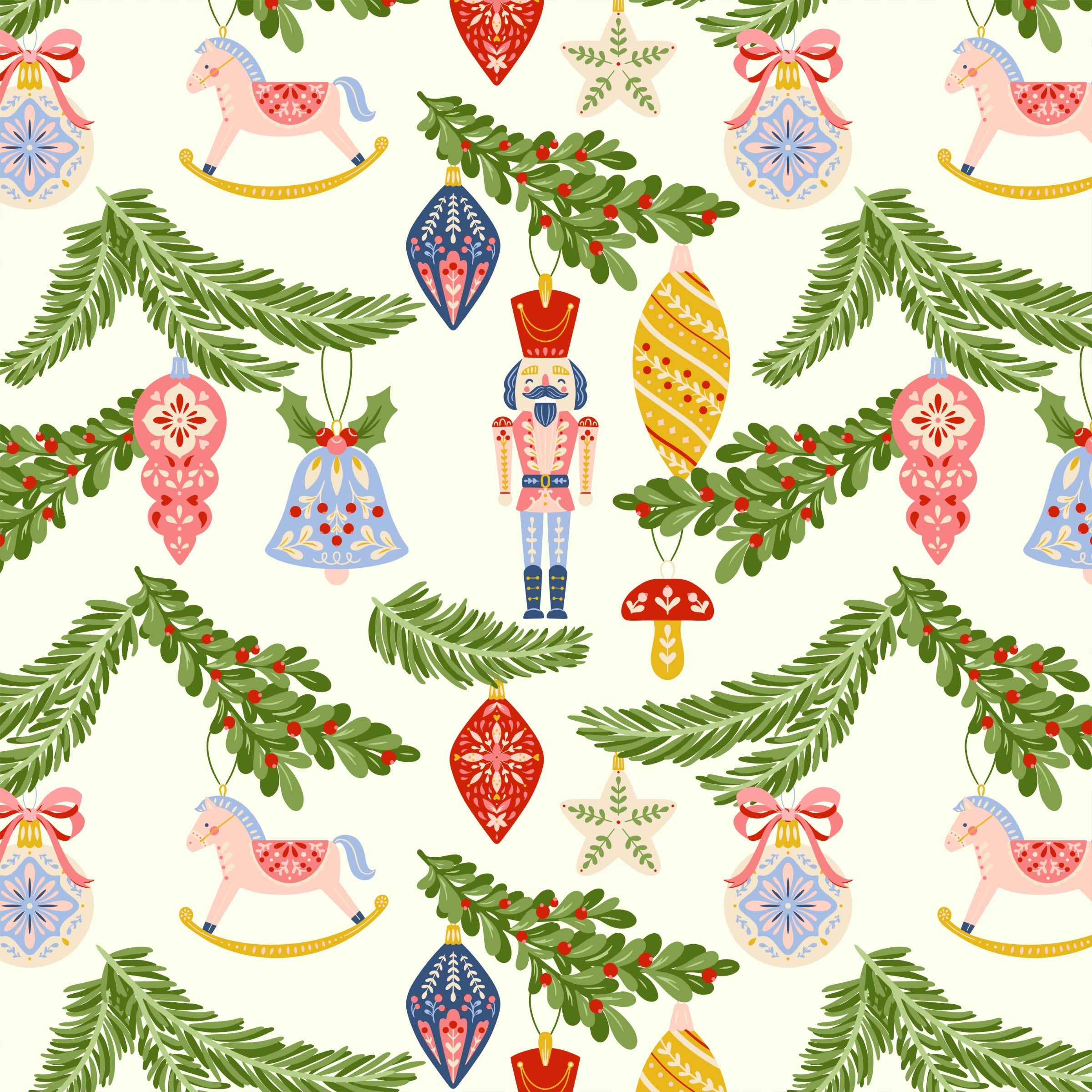 Merry Little Ornaments - Champagne Collection