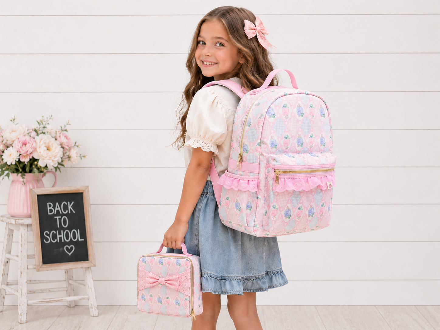 Cottage Rose Backpack
