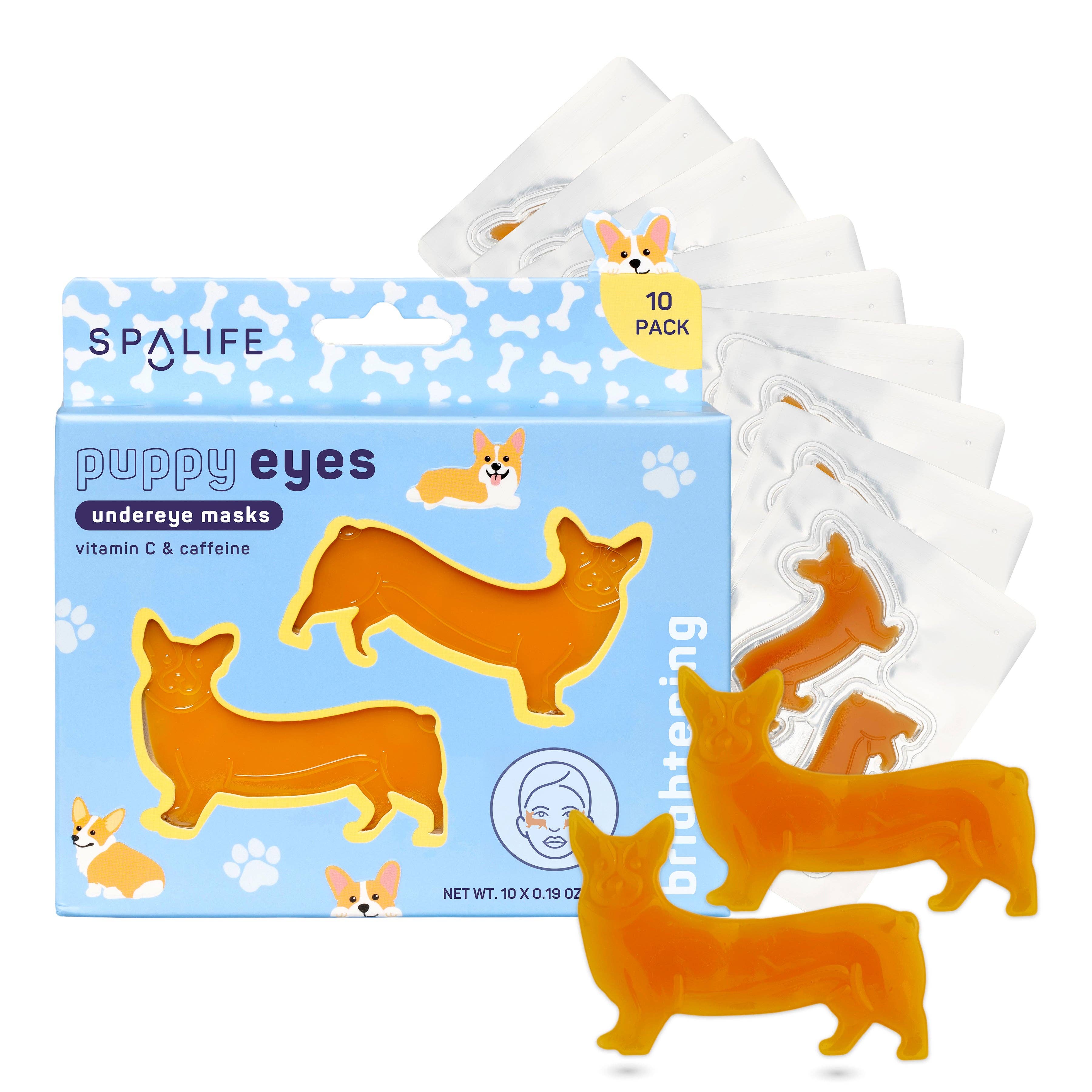 Puppy Eyes Corgi Shaped Brightening Eye Patches
