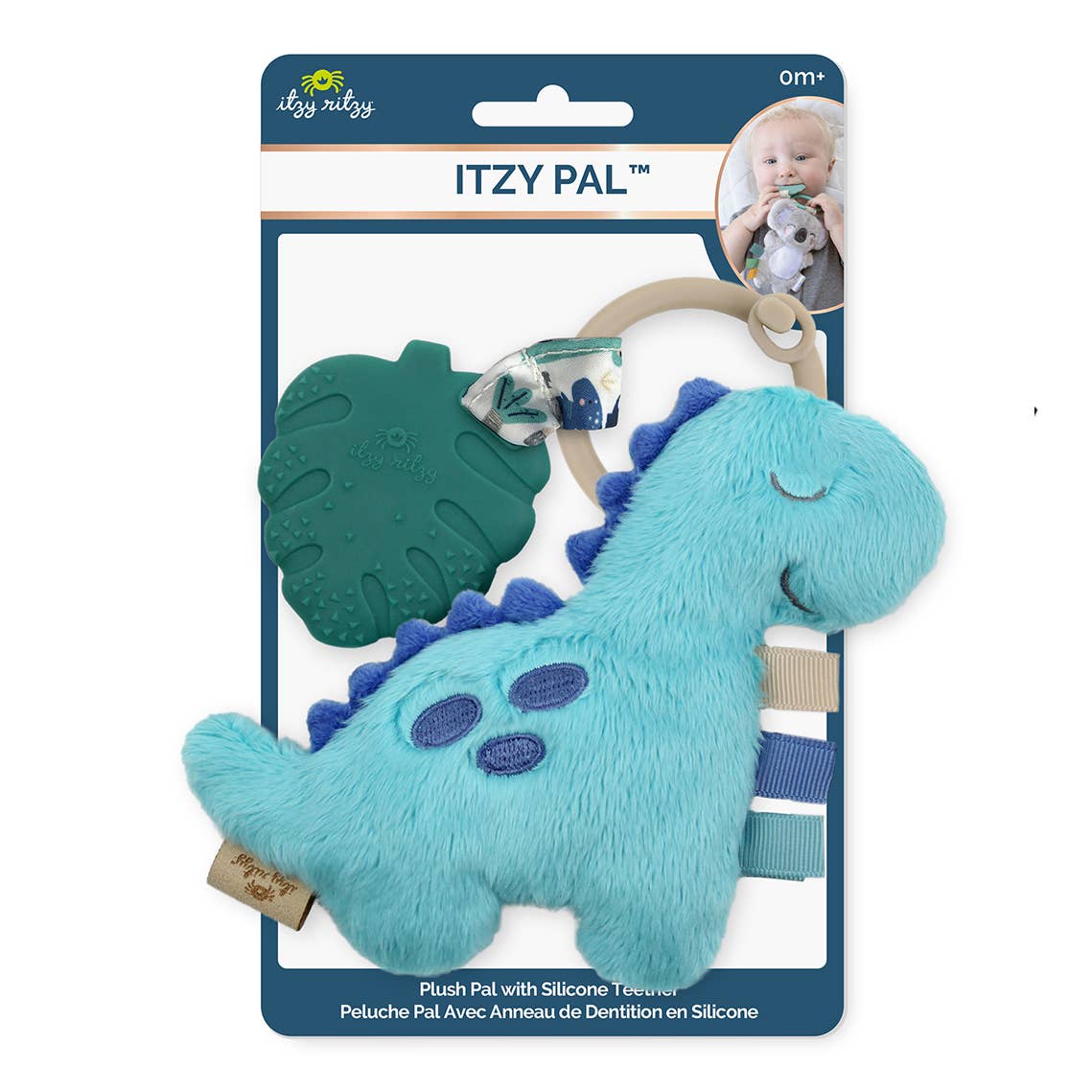 Dino Itzy Pal™ Plush + Teether