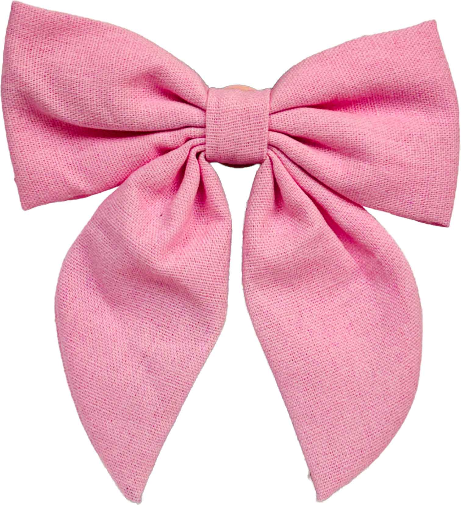 Blush Pink Linen Bottle Bow