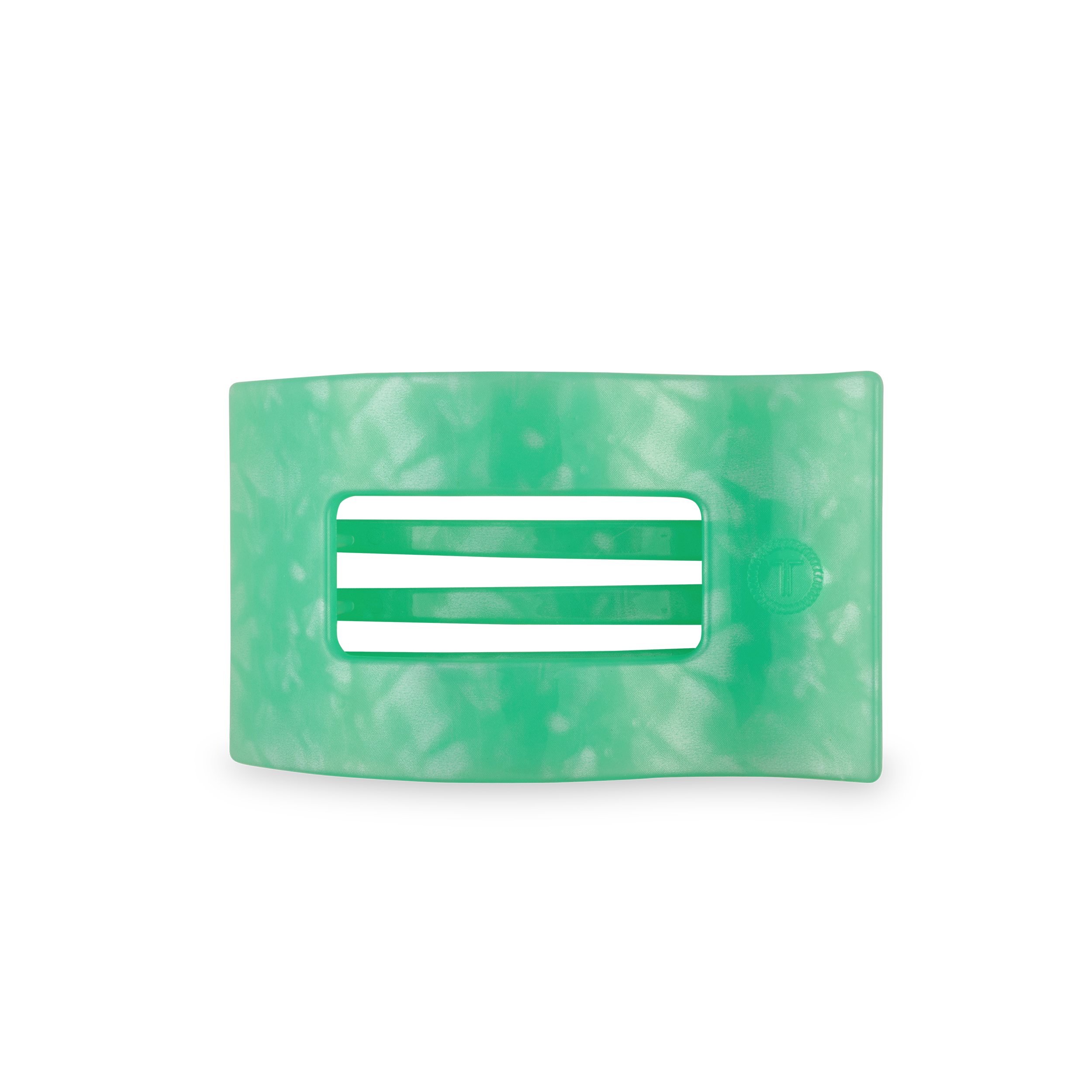 Flat Rectangle Hair Clip | Medium | Spring Splash