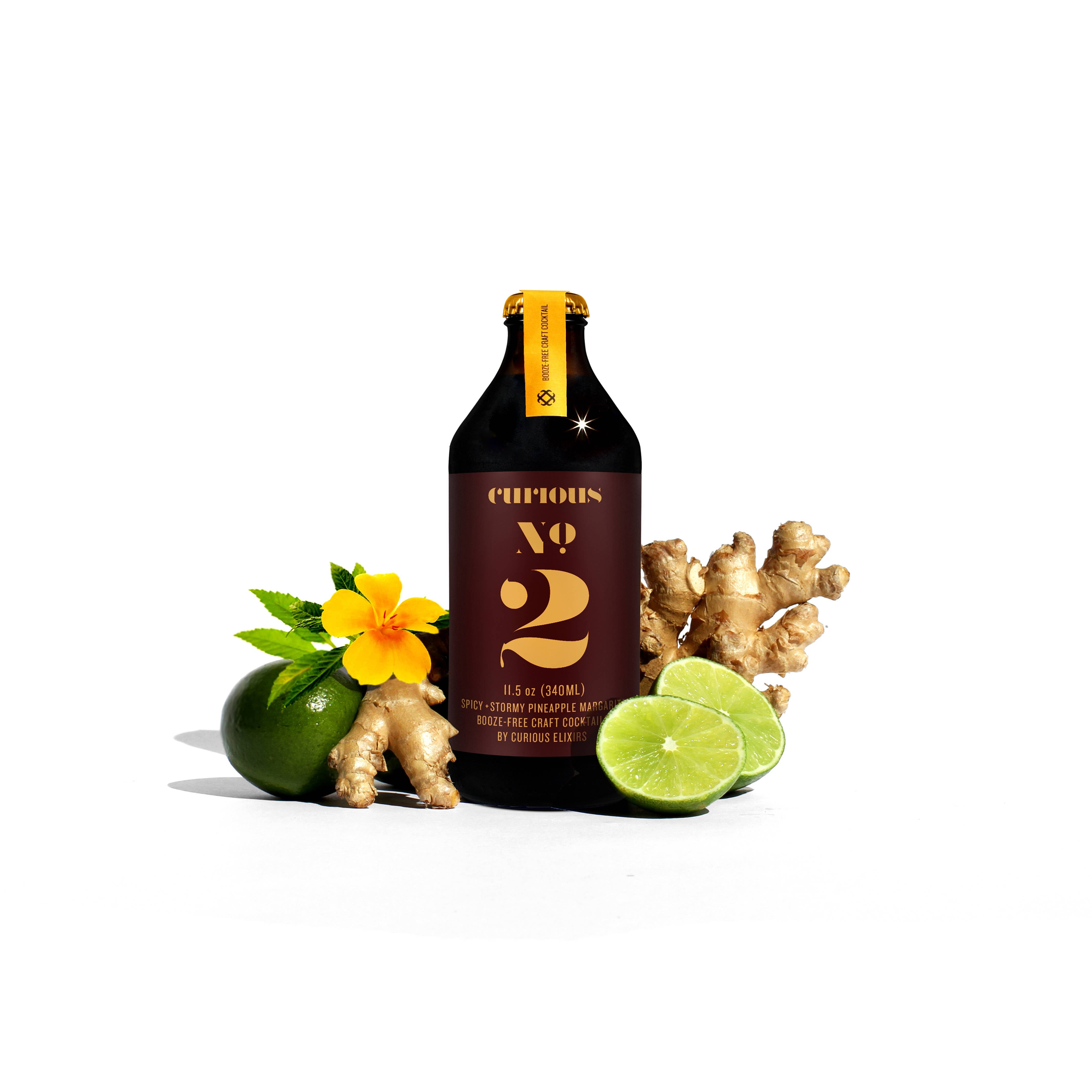 Curious Elixir No. 2 - Pineapple Marg / Dark & Stormy