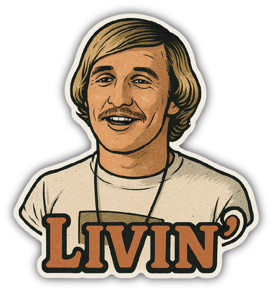 Livin' Sticker