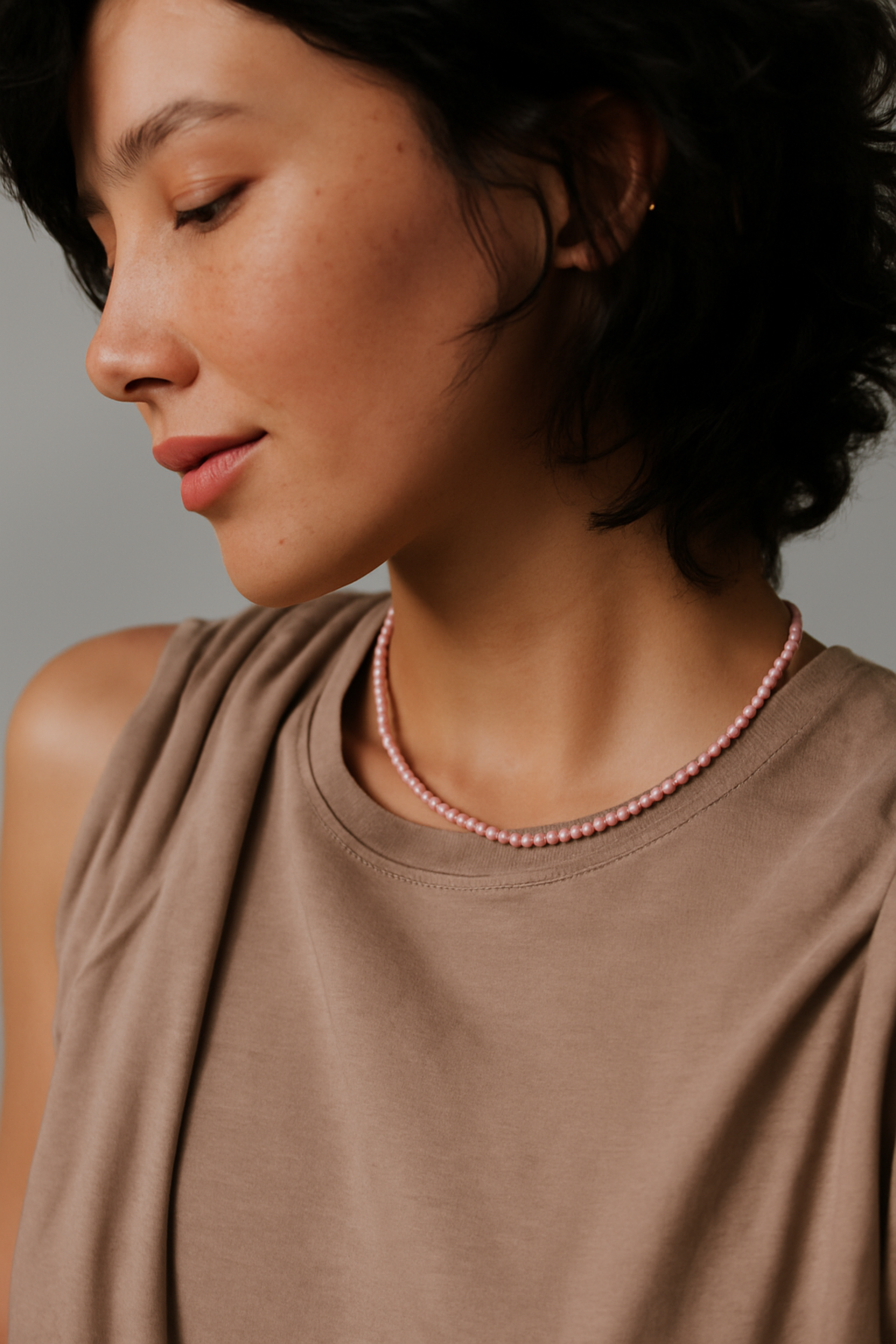 Natural Stone Beads Necklace