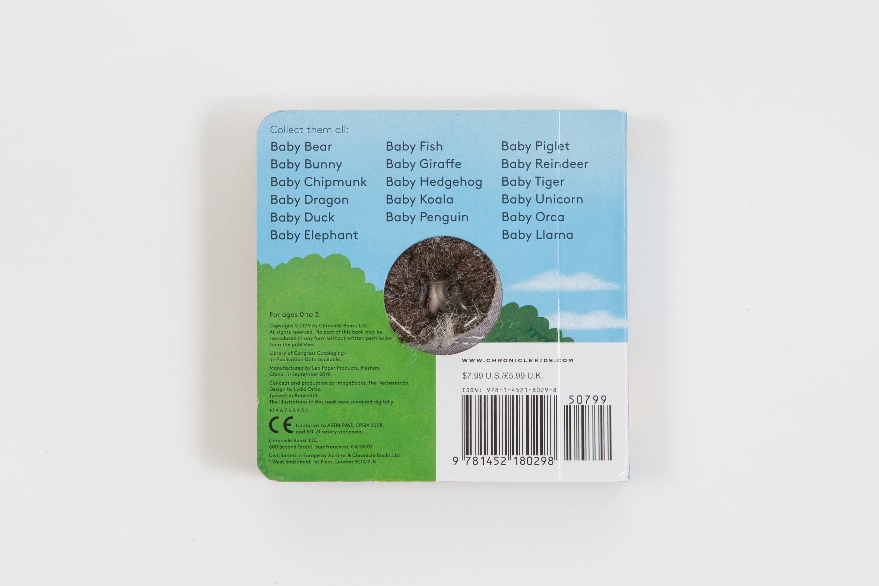 Baby Sloth Finger Puppet Book