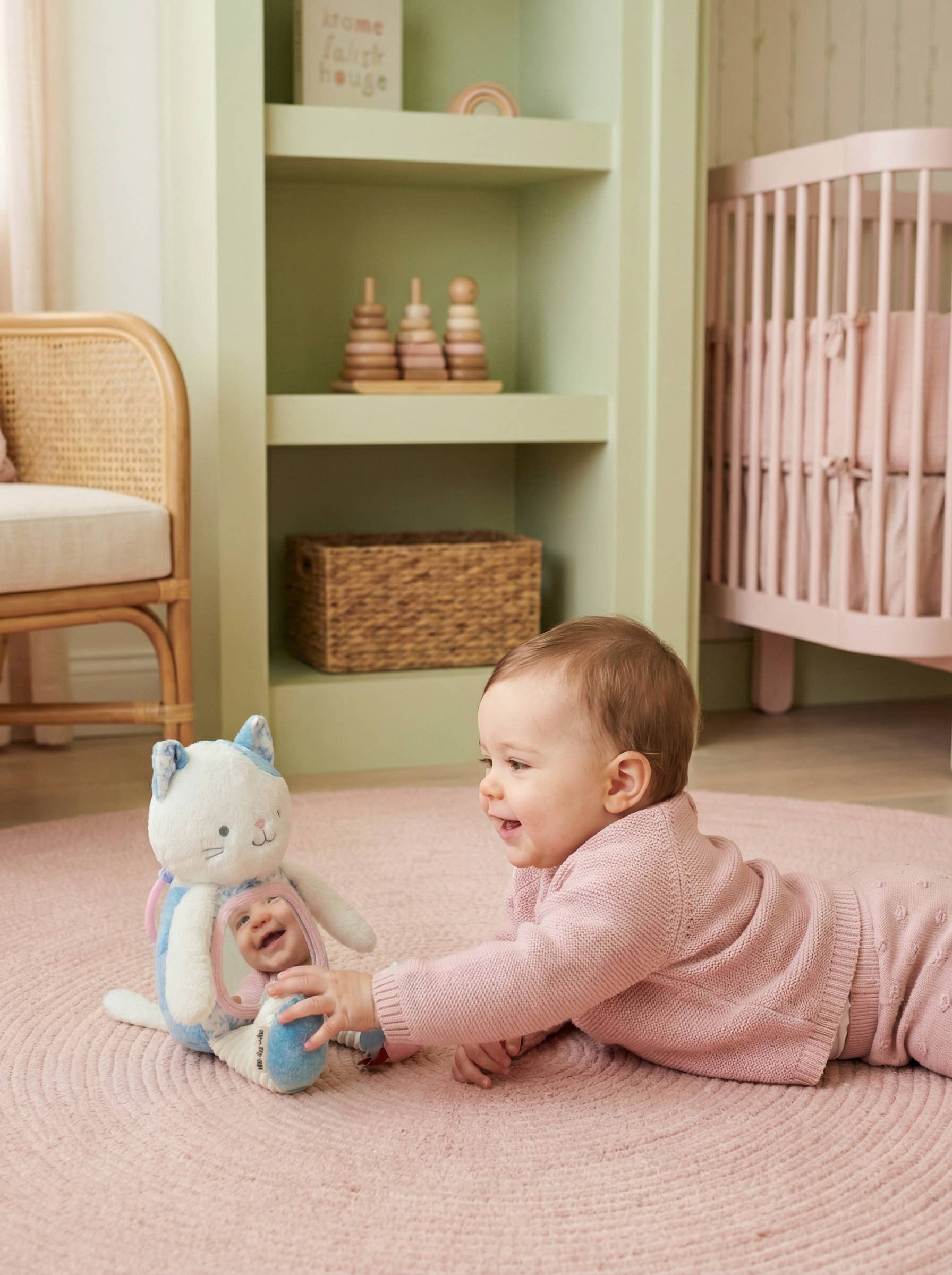 Itzy Bitzy Mirror™ Sensory Tummy Time Mirror