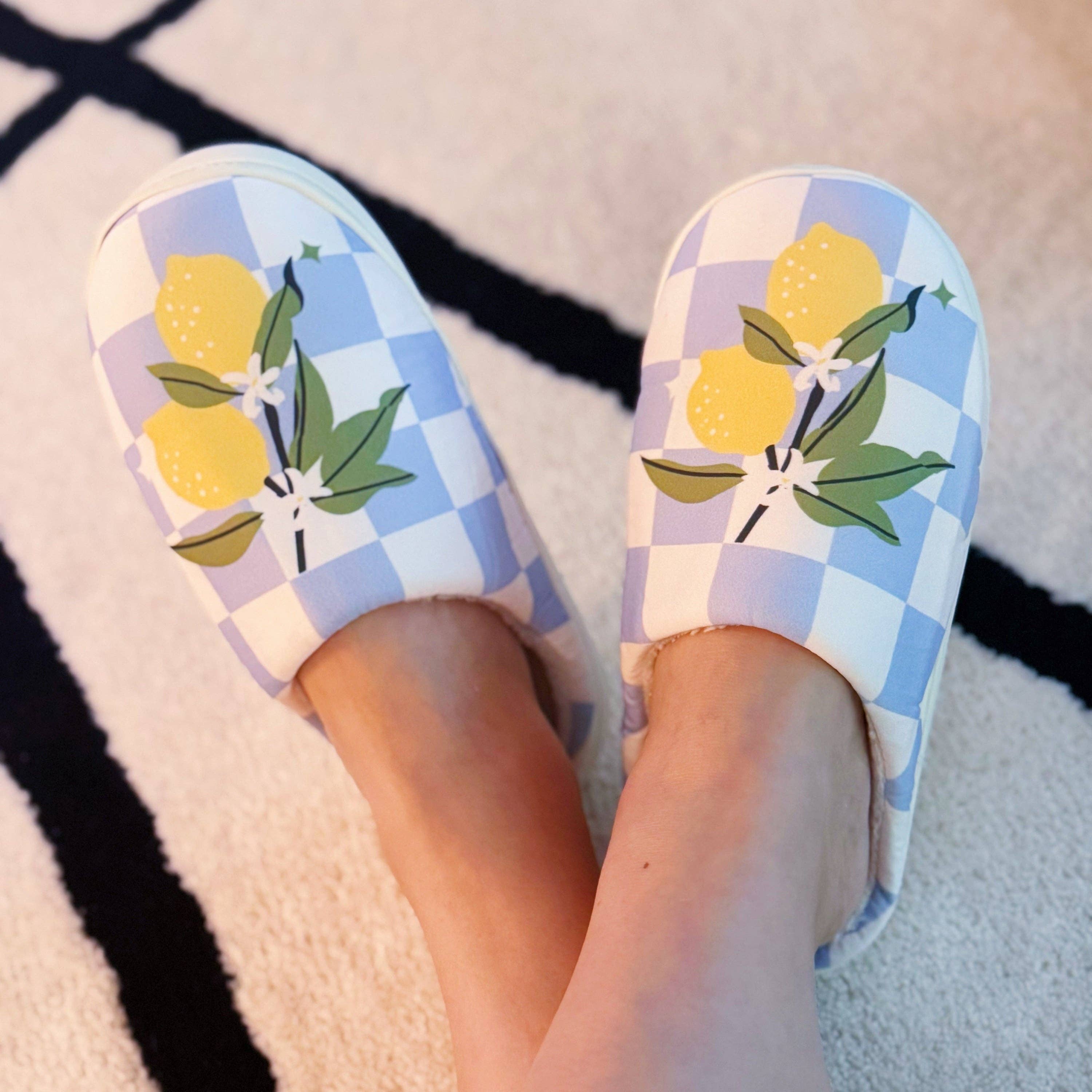 Lemon Drop Lounge Slippers