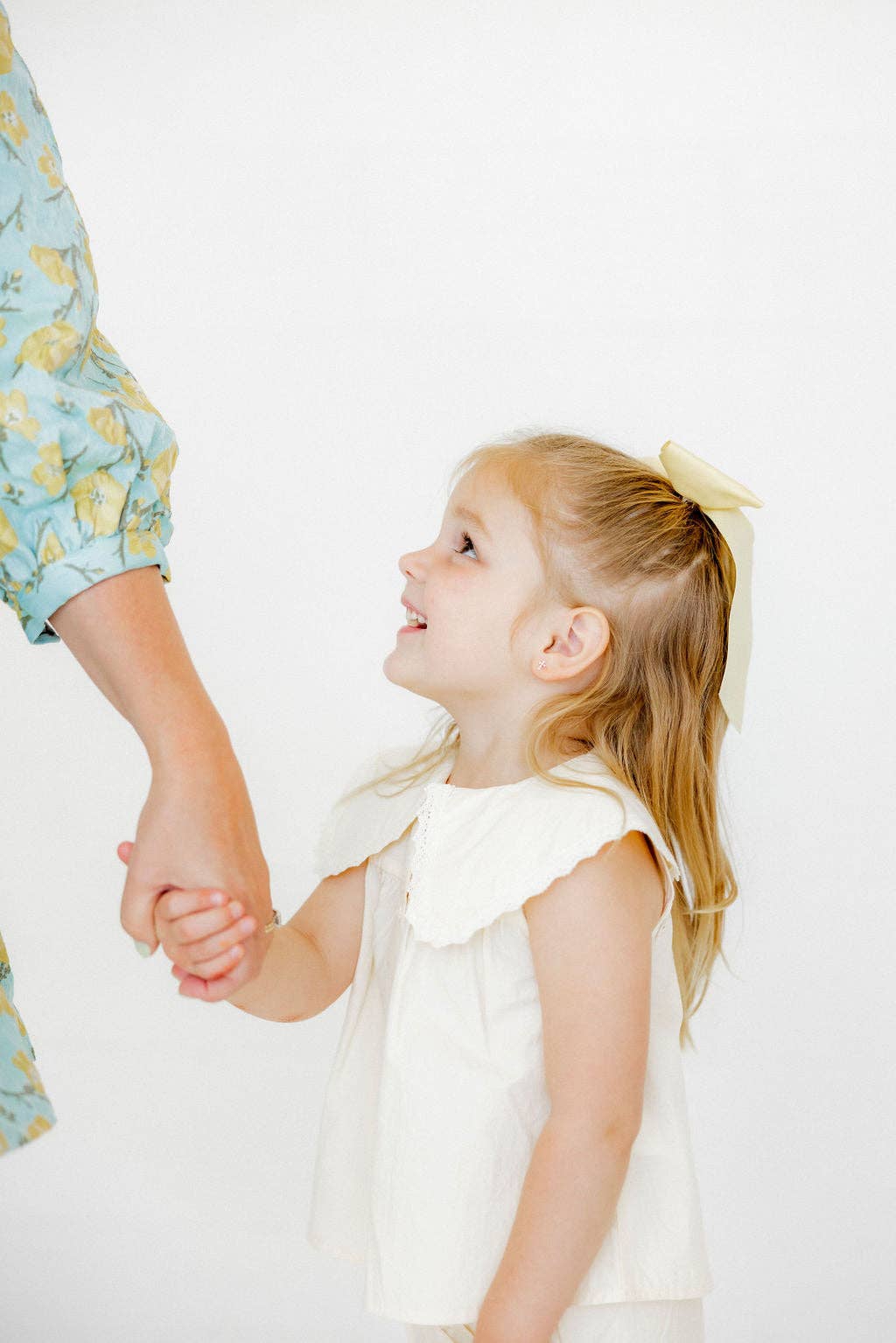 Gold Sparkle Clara Cross Screwback Stud Earrings