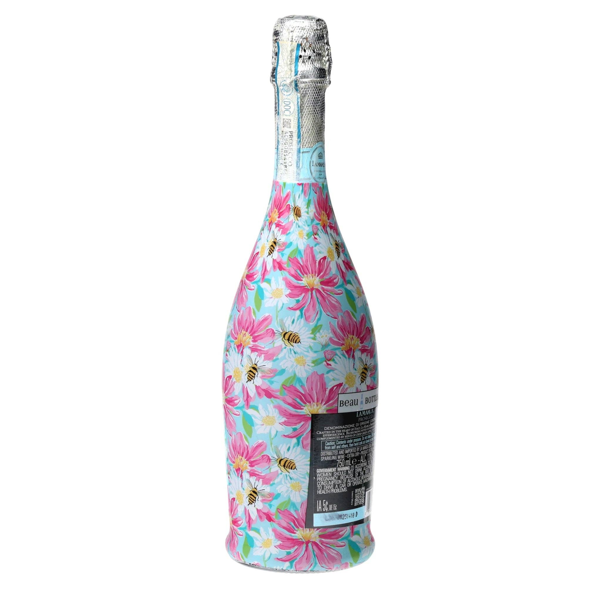 Busy Bee Garden Prosecco Bottle Wrap