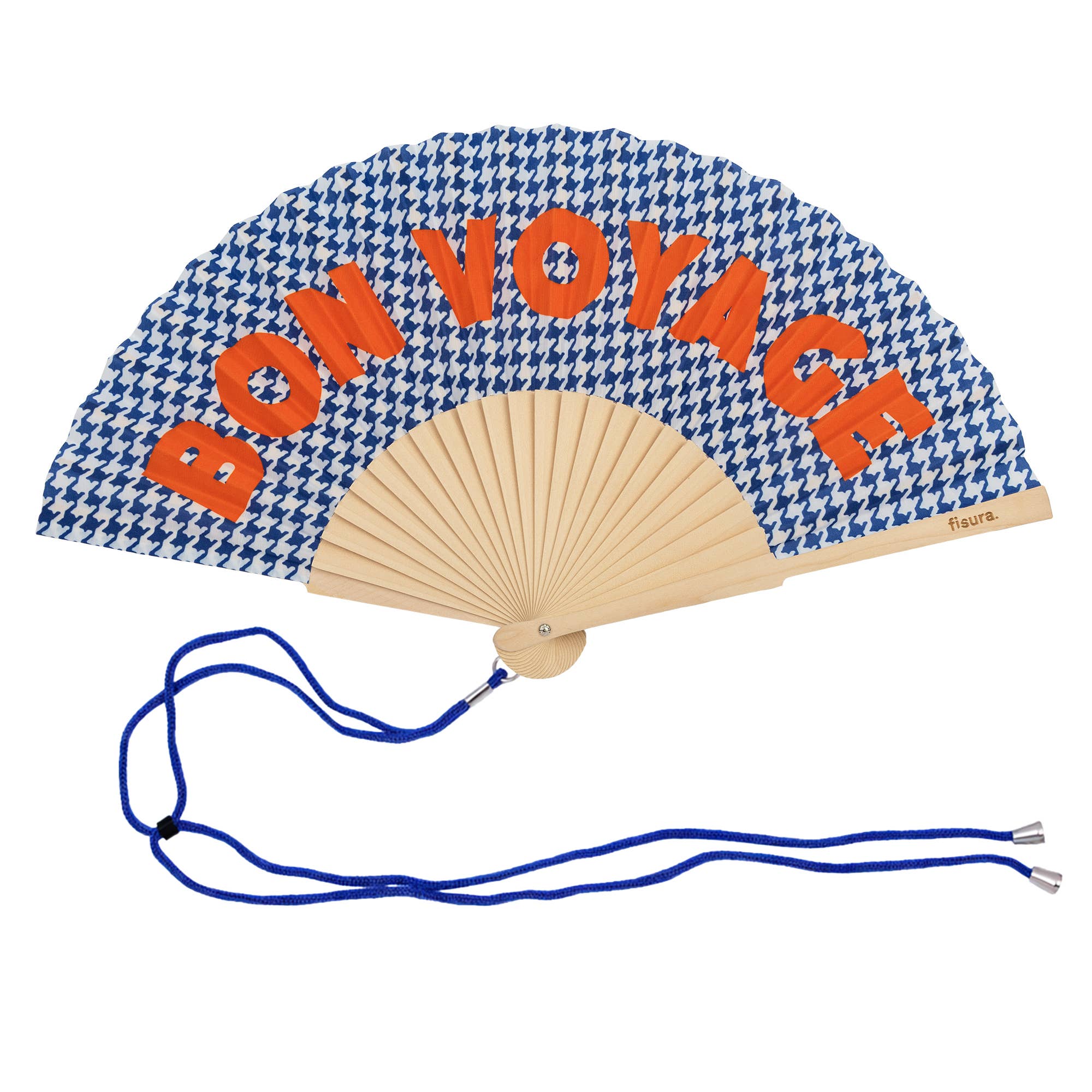"Bon Voyage" Hand Fan