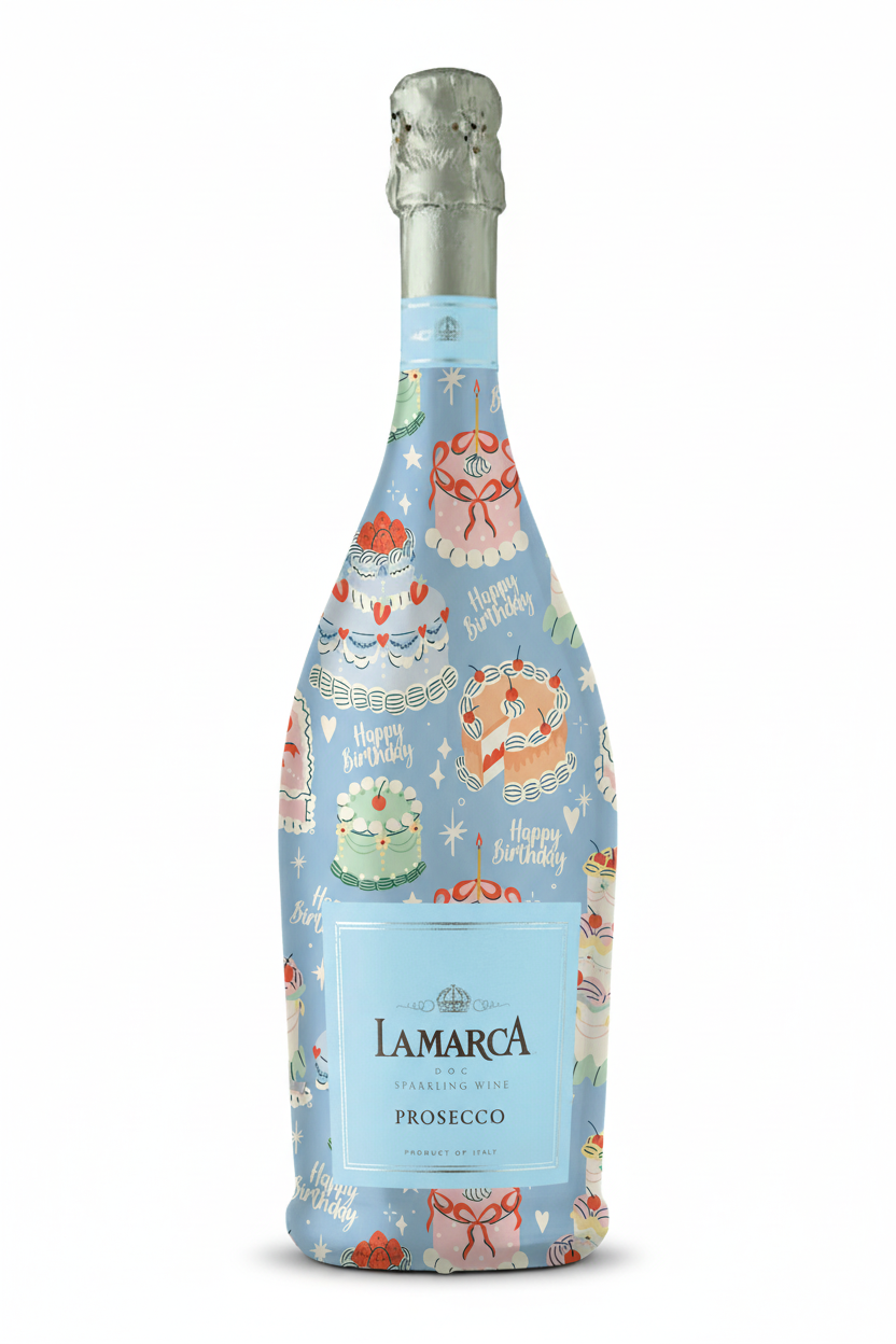 Beau Bottles Birthday Patisserie - Prosecco Collection