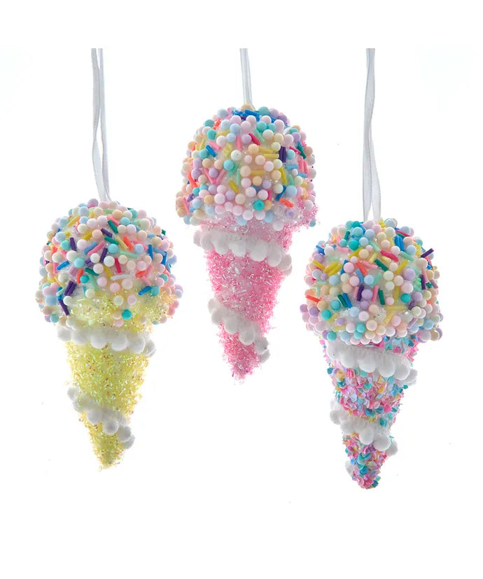 4" Ice Cream Ornament