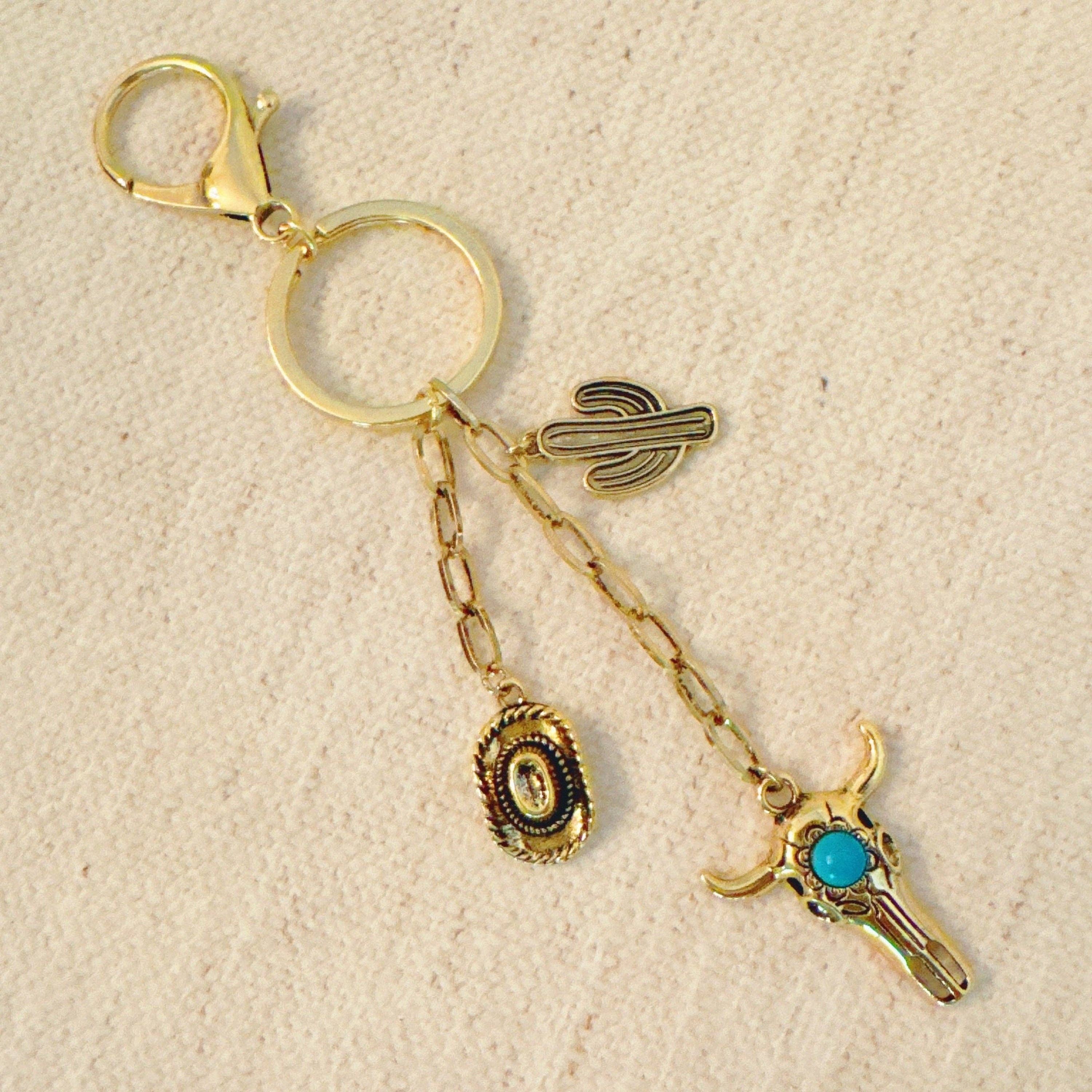 Western Rodeo Bag Charm