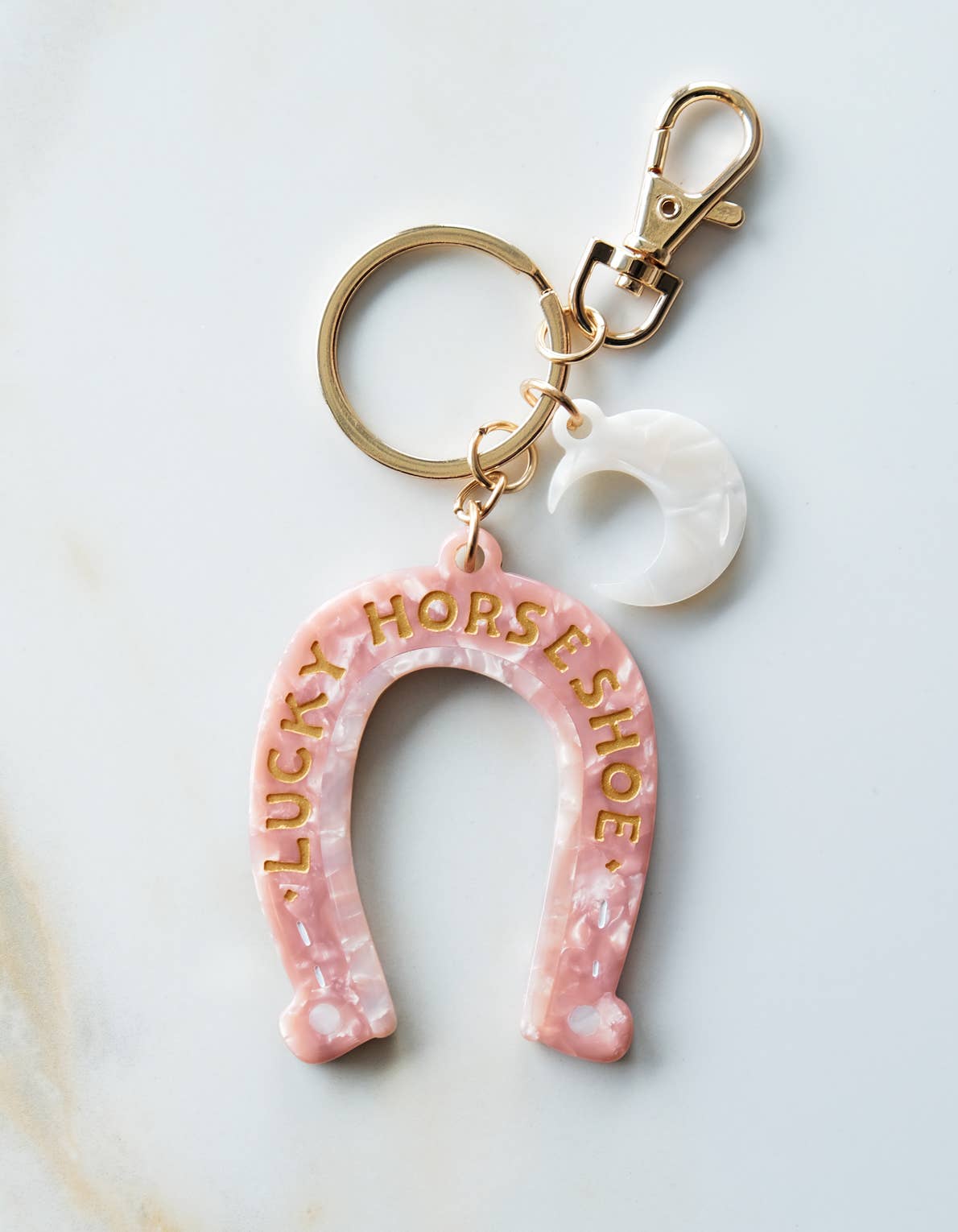 Lucky Horseshoe Bag Charm