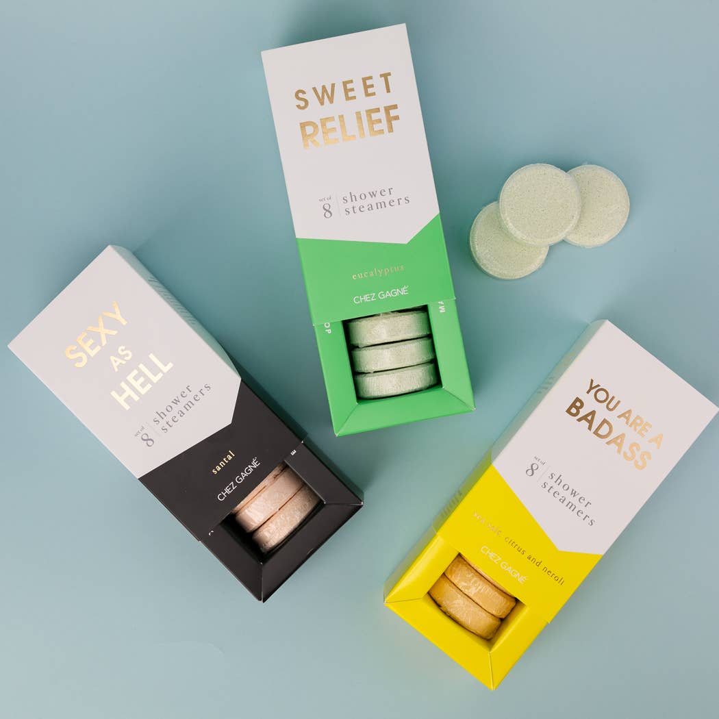 Sweet Relief Shower Steamers - Eucalyptus