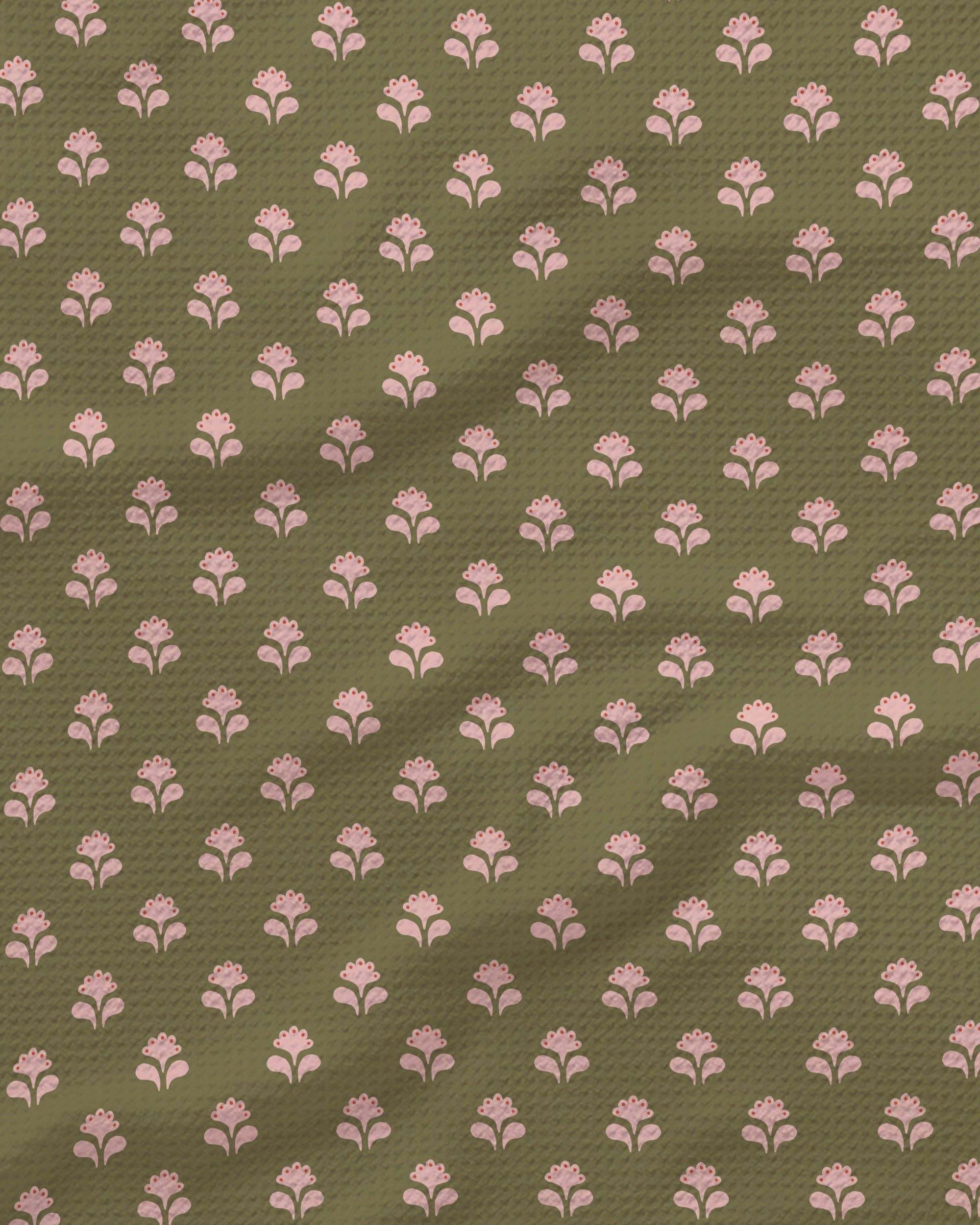 Lucky Flowers Tea Towel