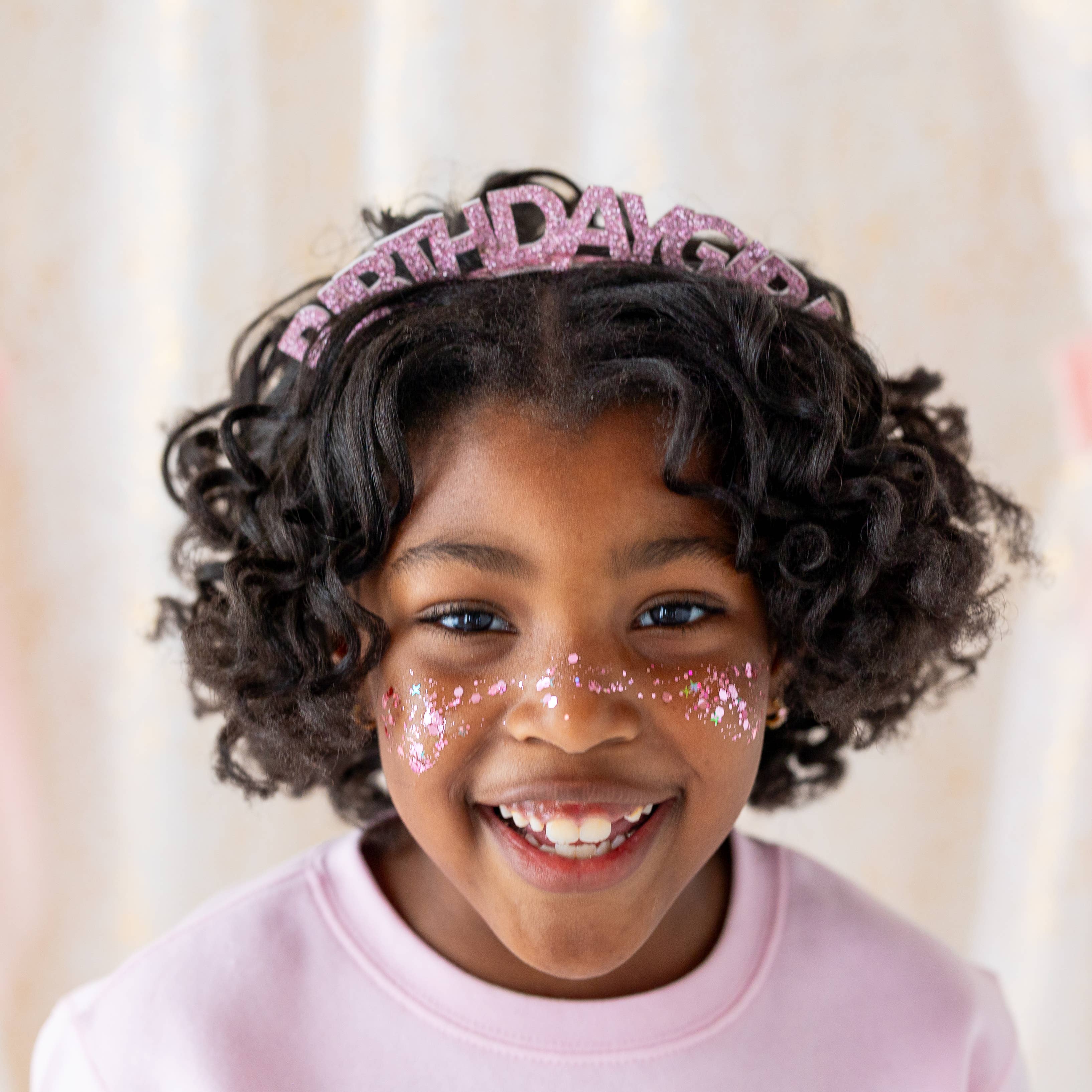 Pink 'Birthday Girl' Headband