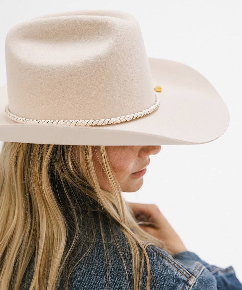 Ivory Braided Wrap Band