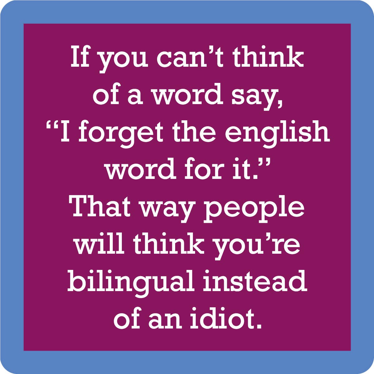 COASTER: English Word