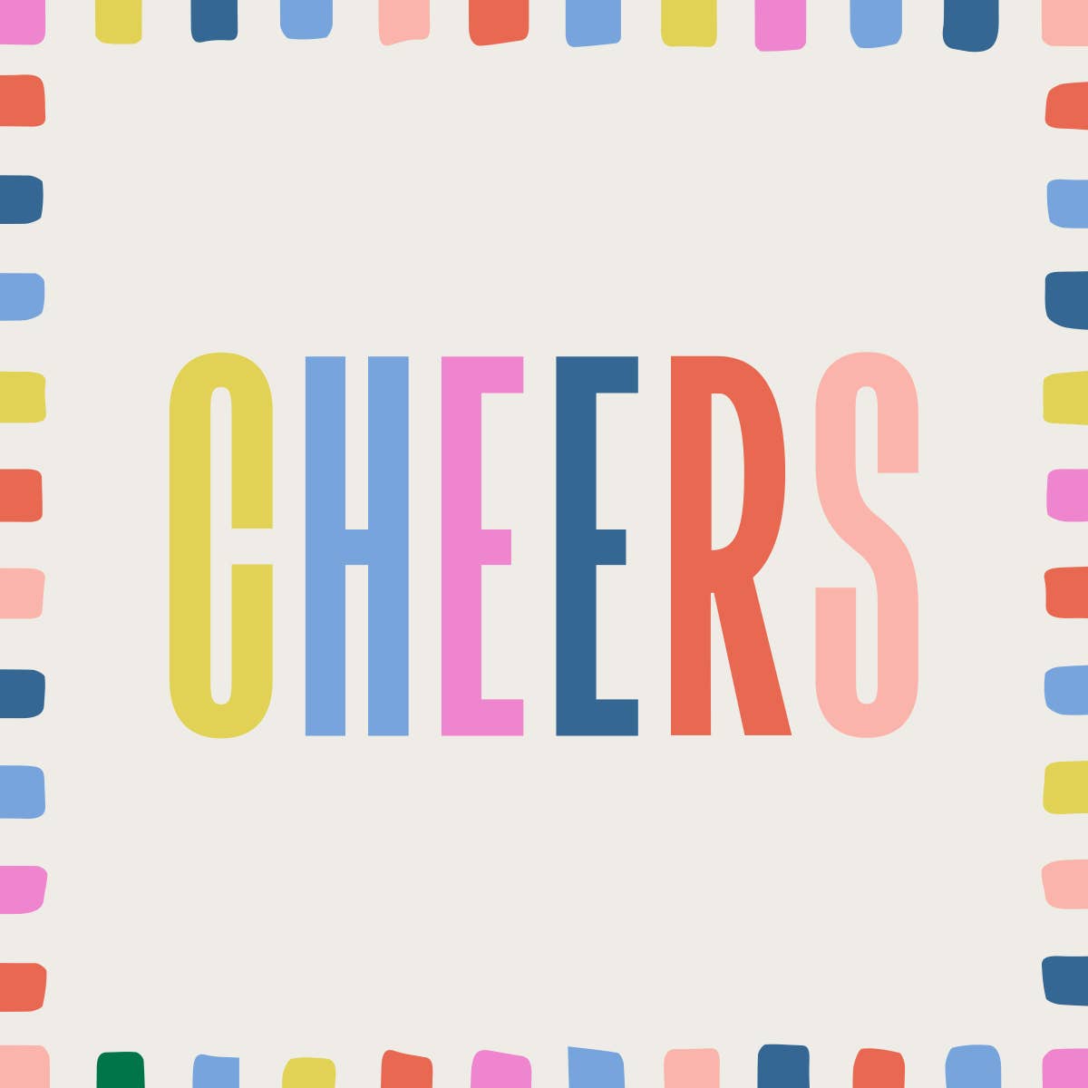 'Cheers' Cocktail Napkins