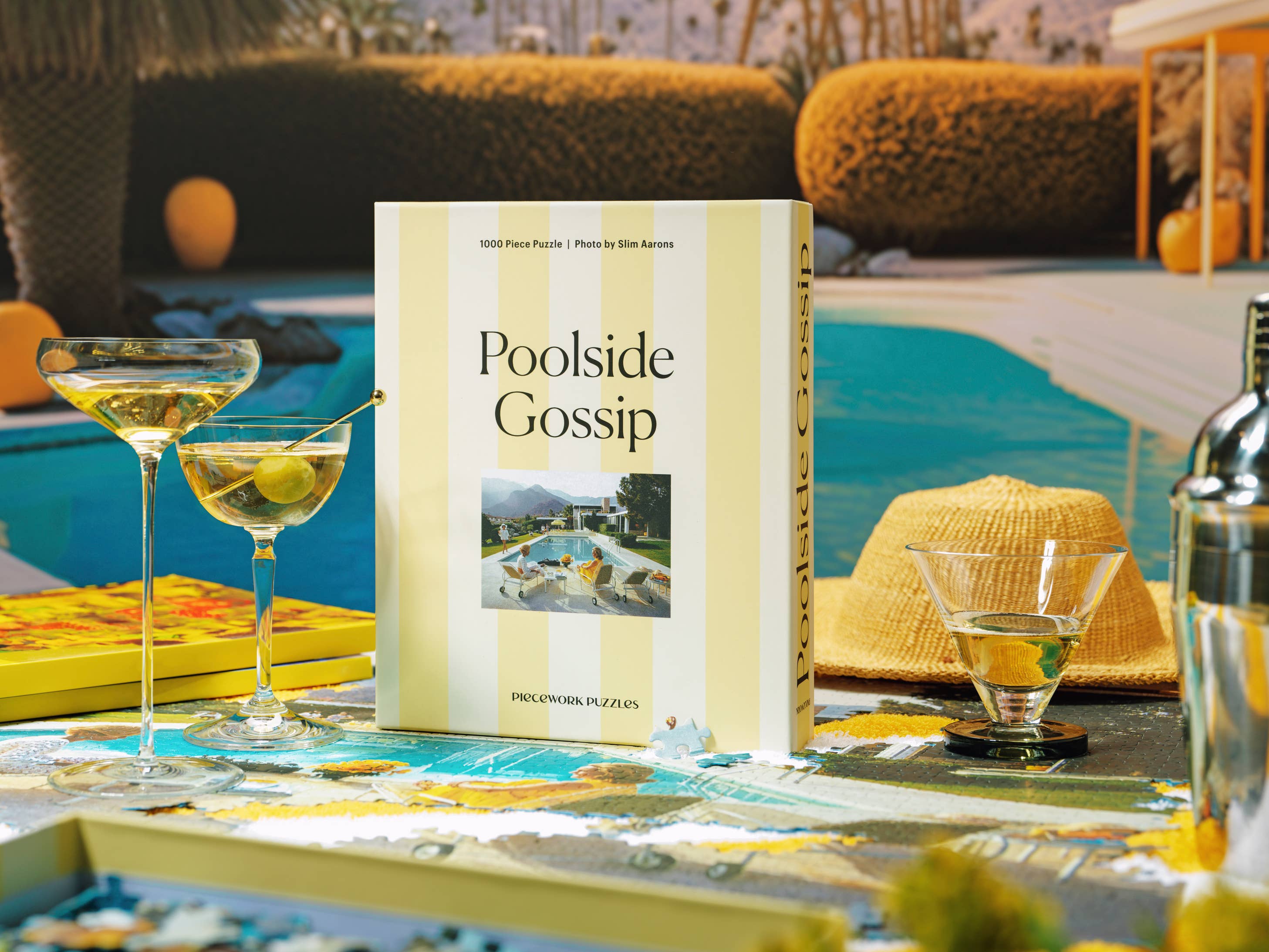 Slim Aarons "Poolside Gossip" 1,000 Piece Puzzle