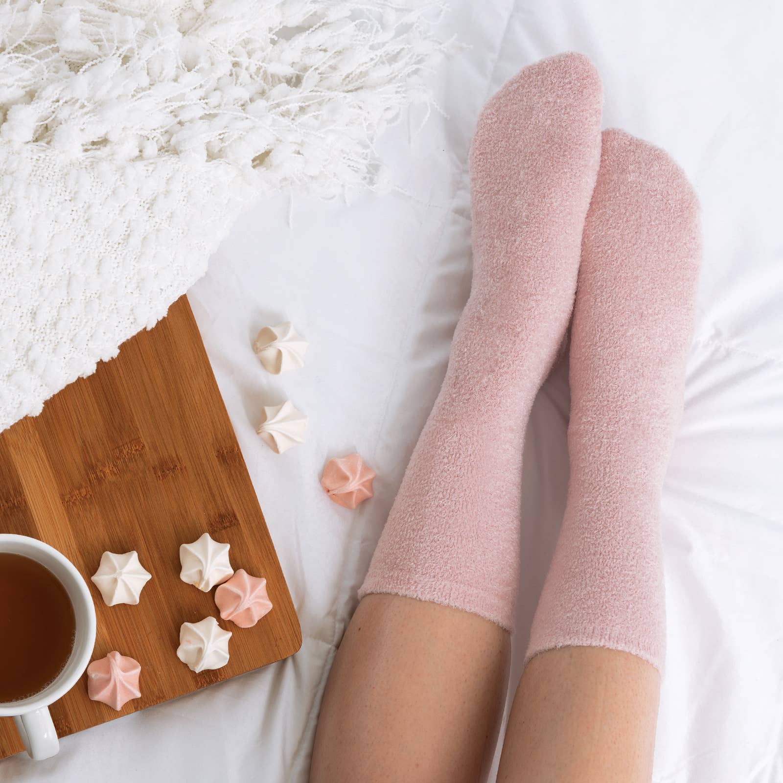 'You Had Me At Aloe' Super Soft Spa Socks