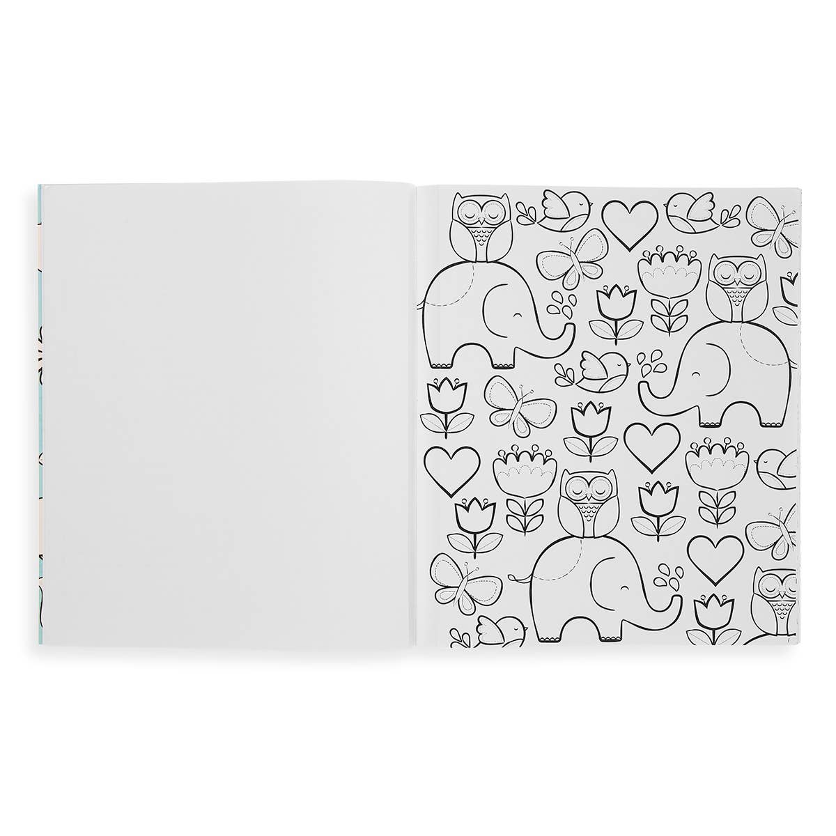Little Cozy Critters Color-in' Book