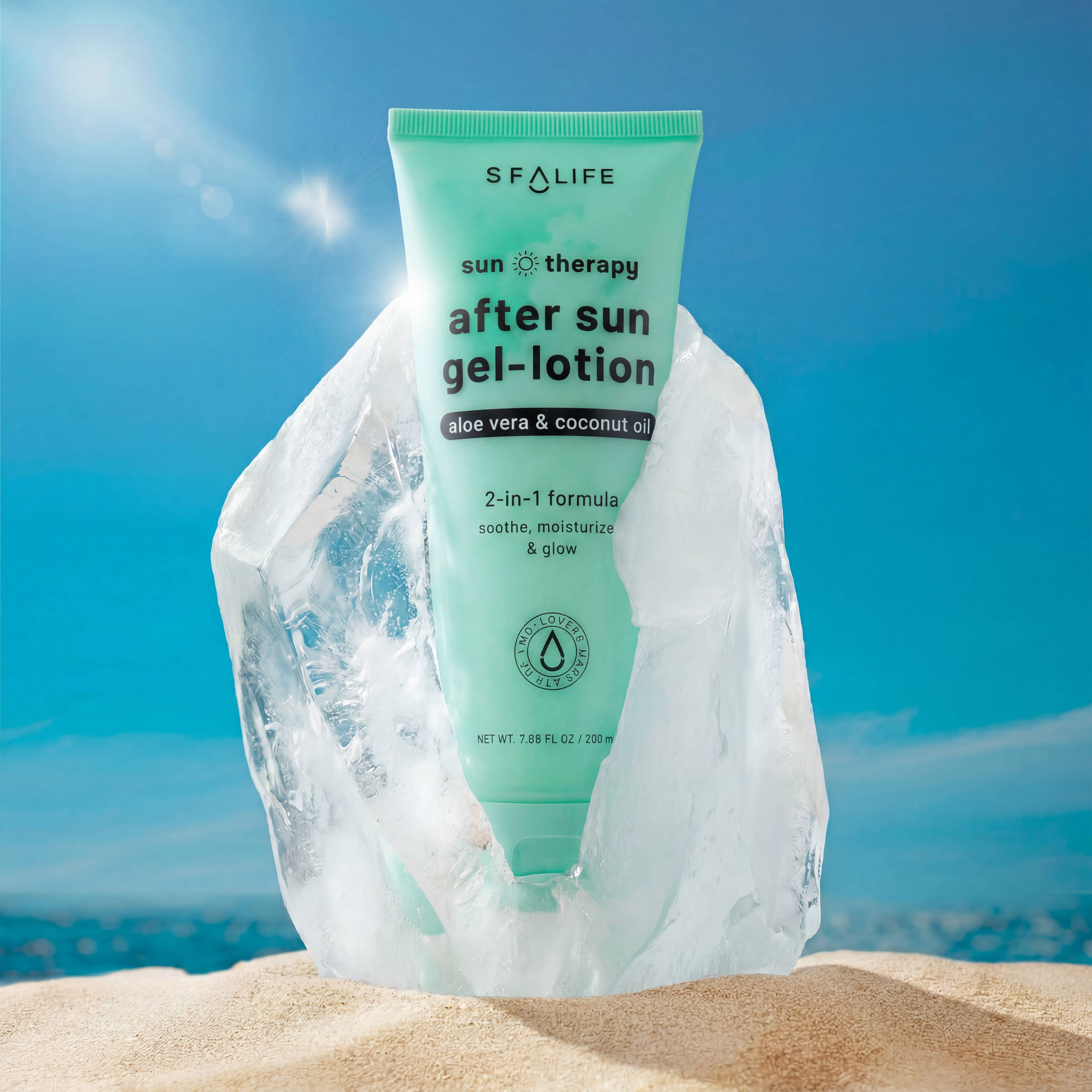 After Sun Gel-Lotion 2 in 1 Aloe Vera & Coconut Oil | Summer