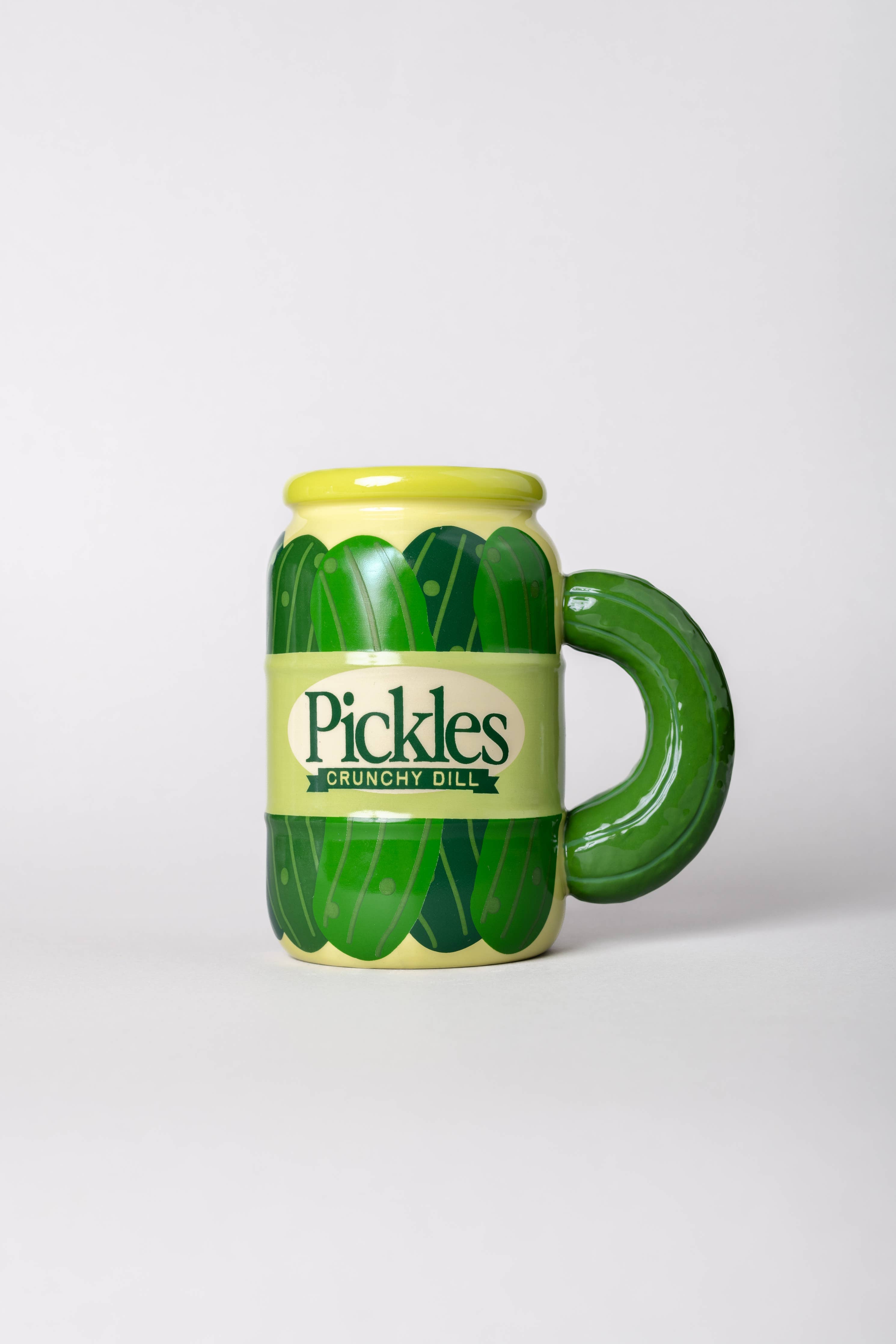 Ceramic Pickle Jar Mug