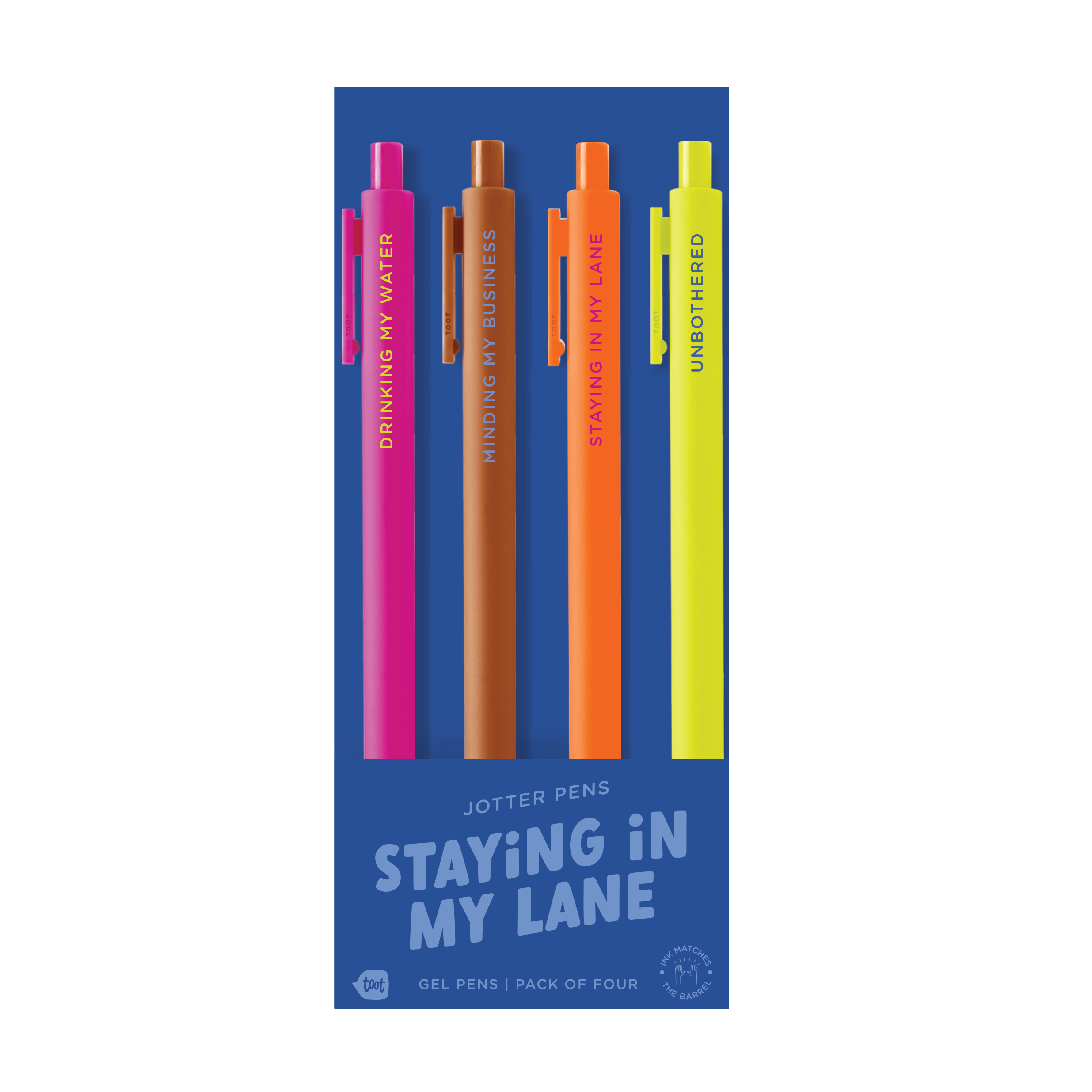 Jotter Pen Set 4 Pack: Dumpster Fire
