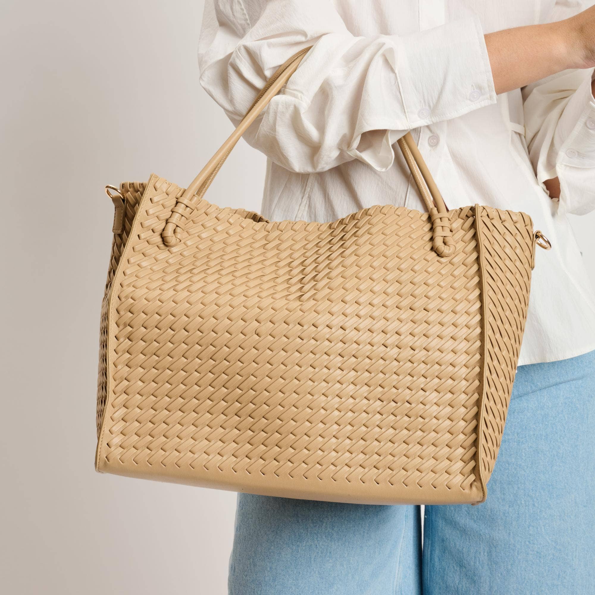 Natural Jackie Tote