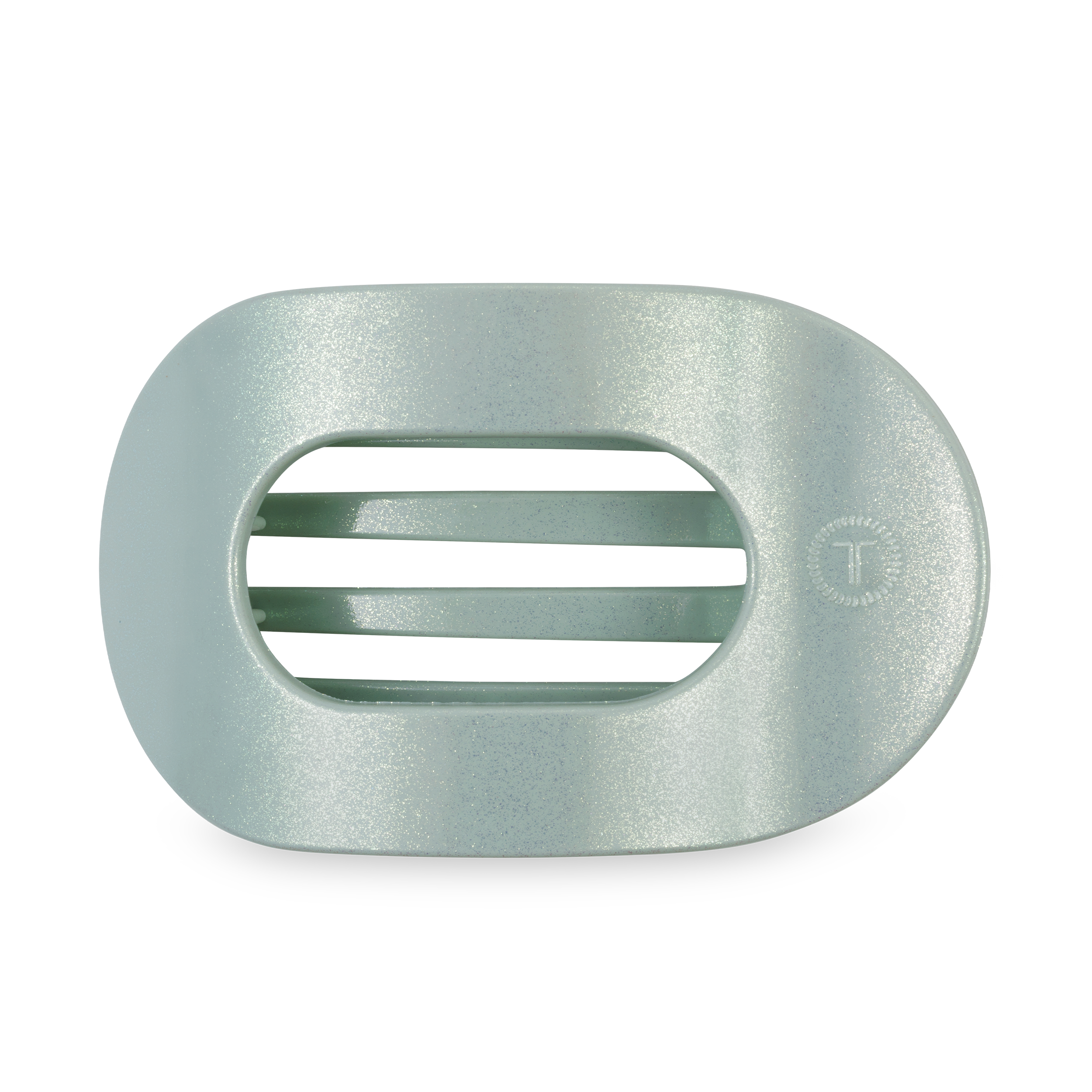 Flat Round Hair Clip | Large | Dew Drop