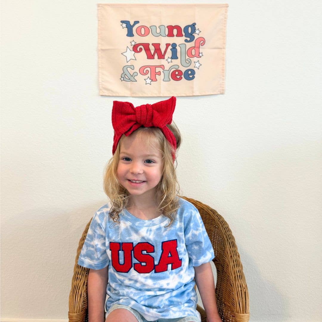 USA Patch Short Sleeve T-Shirt