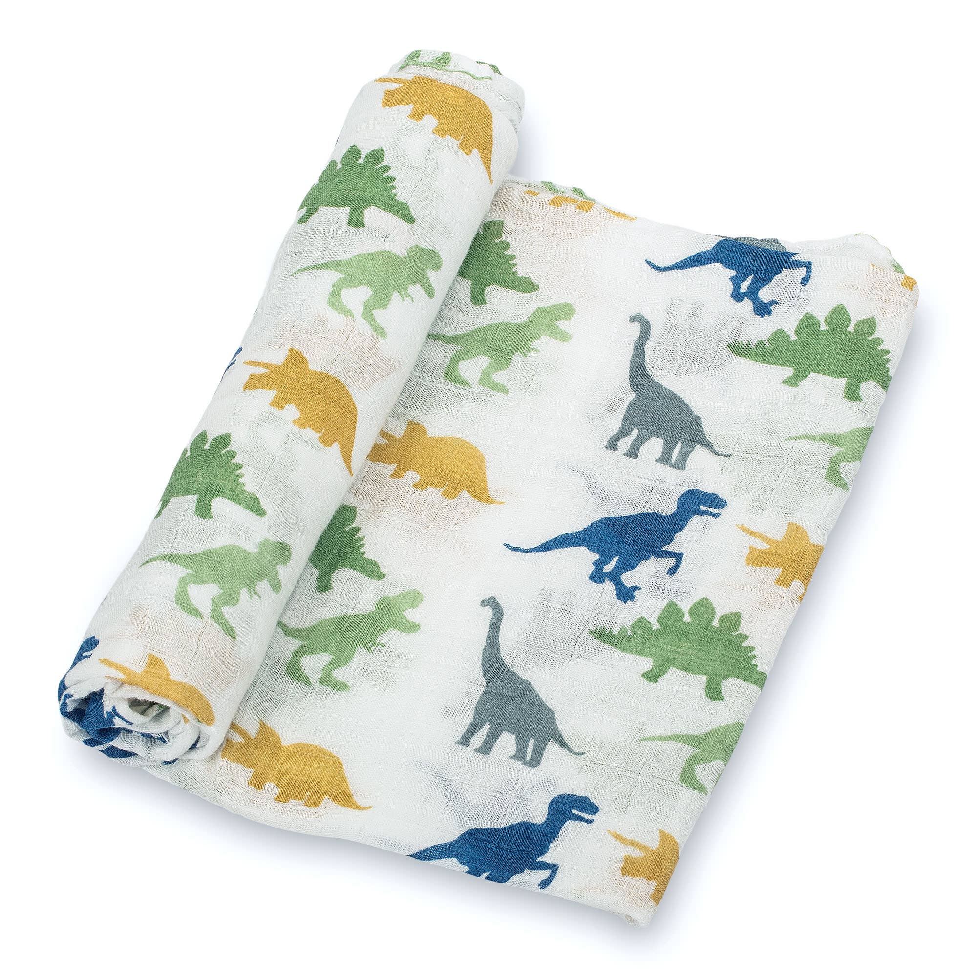 Rawr-Some Muslin Swaddle Blanket