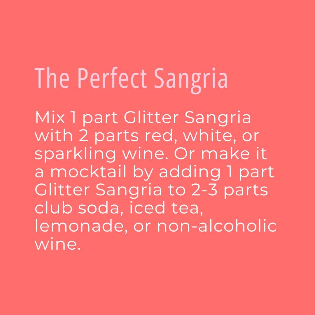 Glitter Sangria Mixer