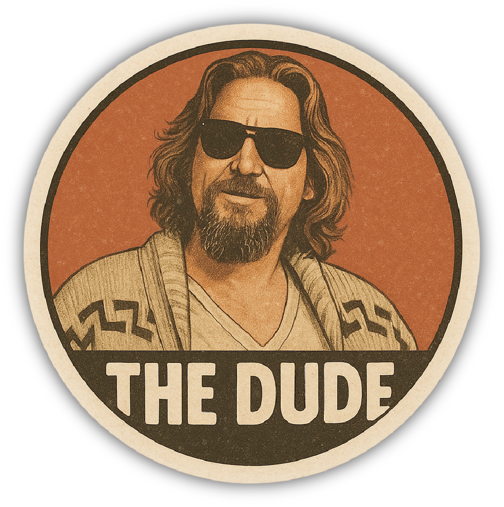 'The Dude' Sticker