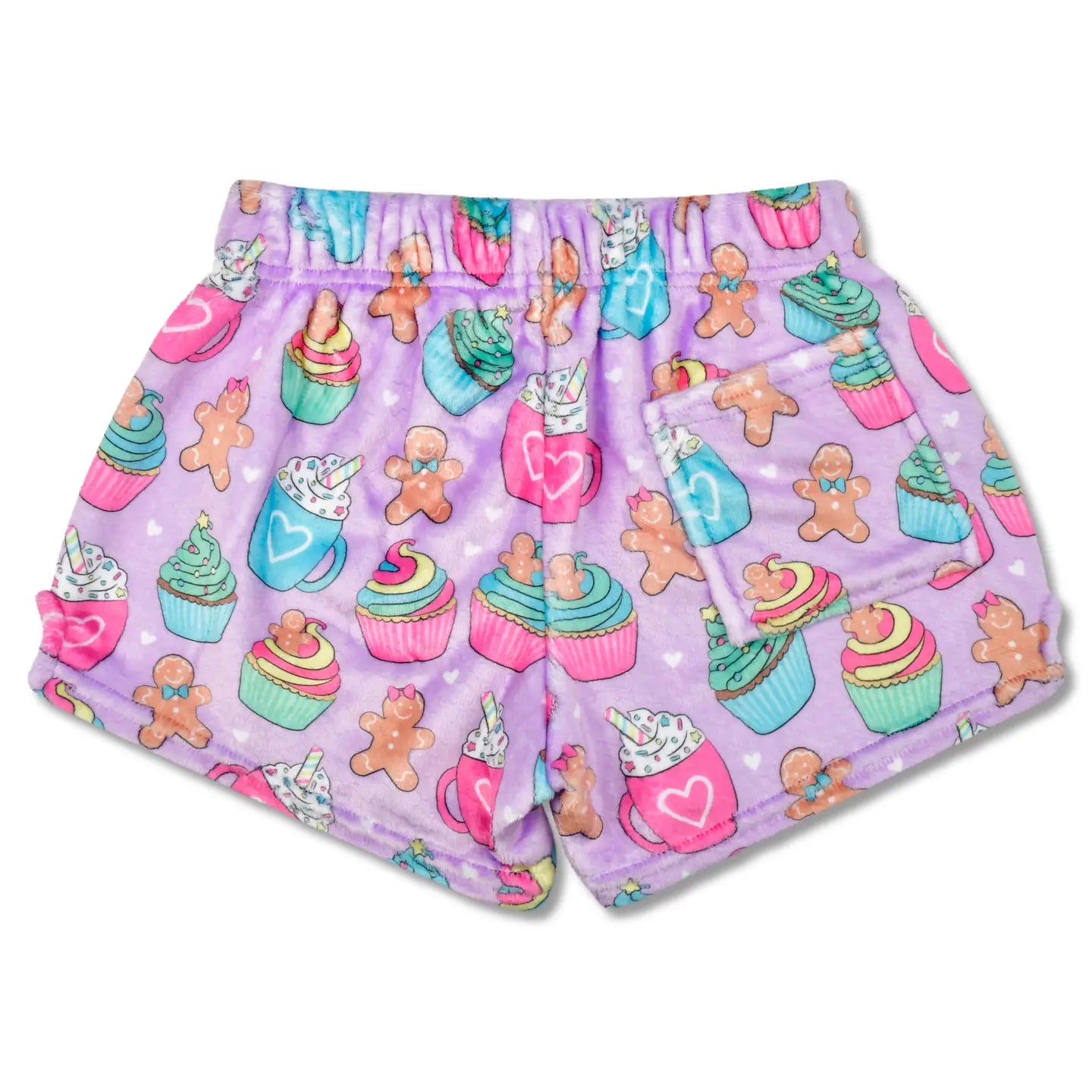 Gingerbread Cafe Plush Shorts