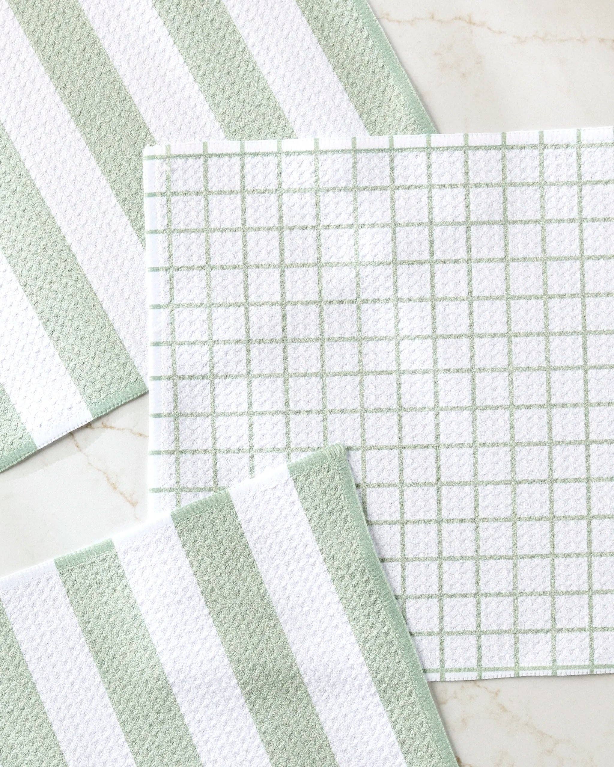 Sweet Mint Dishcloth Set