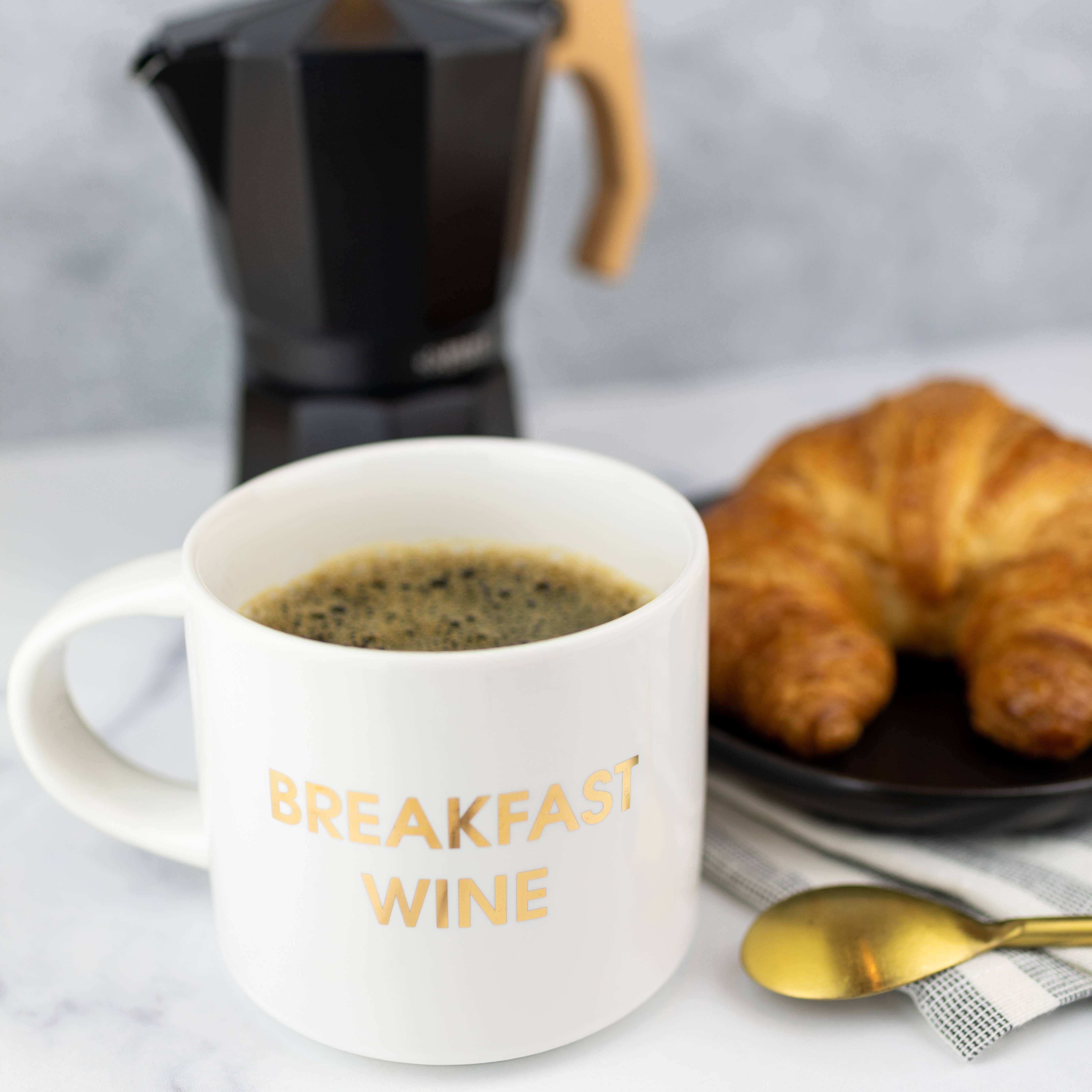 Breakfast Wine - Jumbo Mug