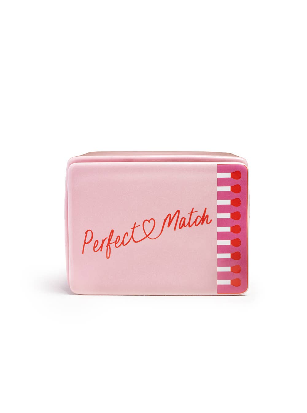 "Perfect Match" Ceramic Stash Box w/Lid