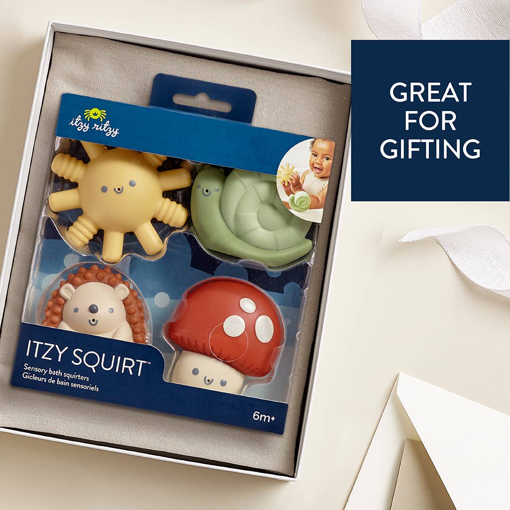 Itzy Squirt™ Soft Bath Toy Set