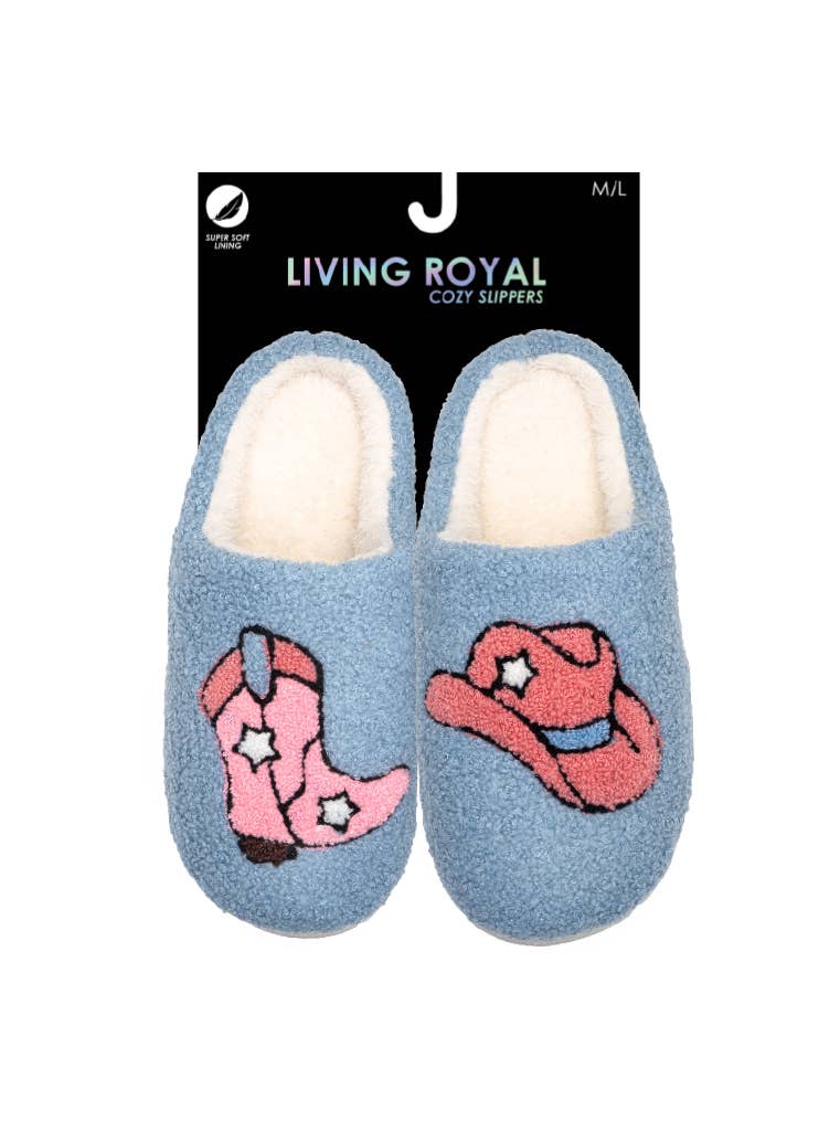 Leopard Print Slippers