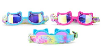Soft Paws Fabric Strap Swim Goggles
