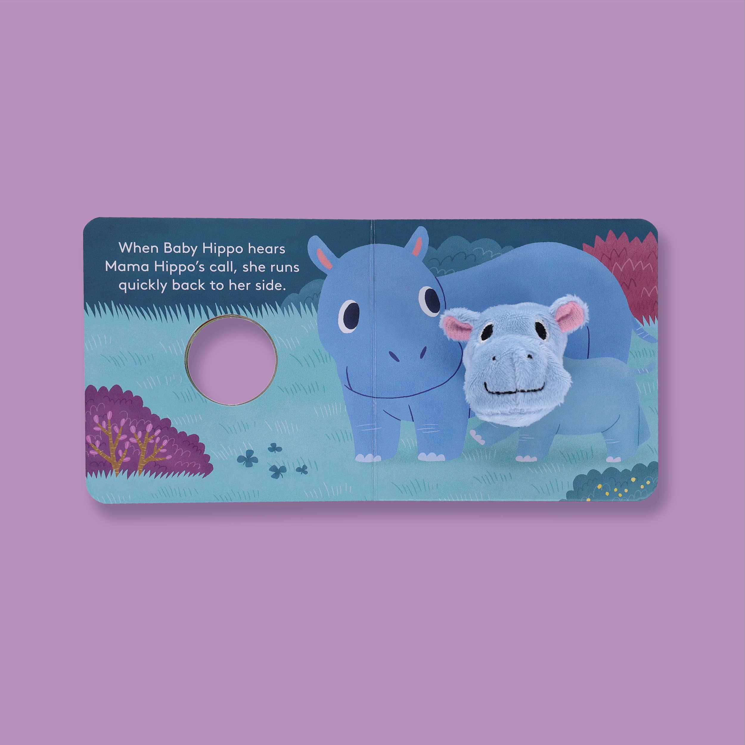 Baby Hippo: Finger Puppet Book