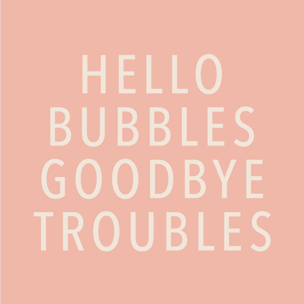 Hello Bubbles - Cocktail Napkins