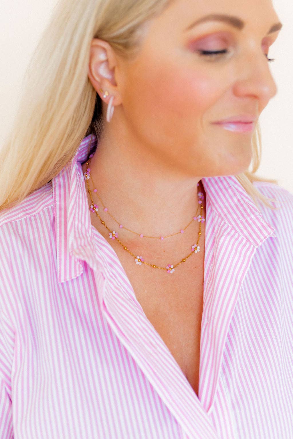 Pink Dabney Necklace