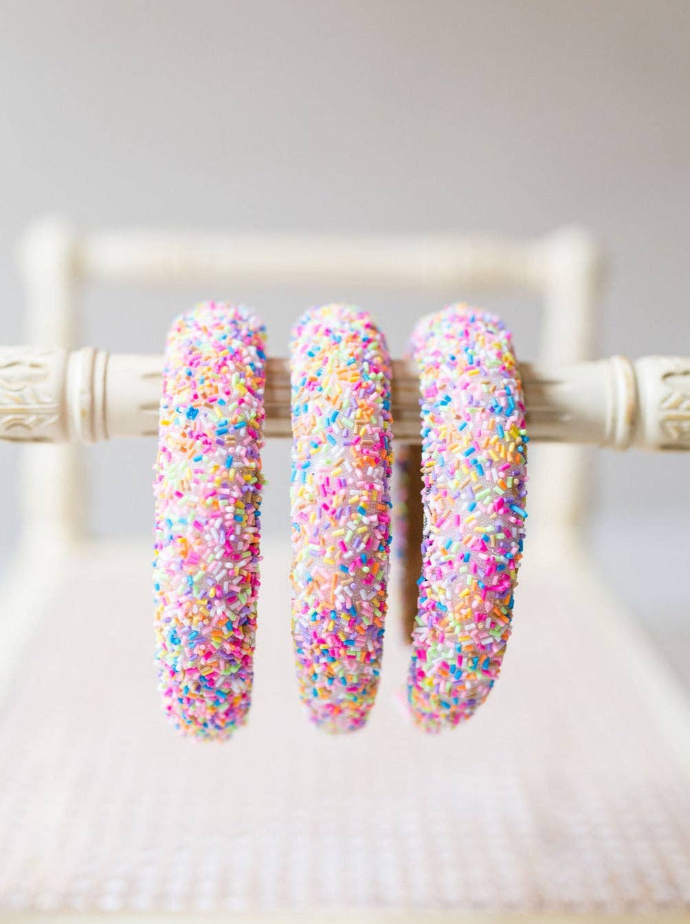 Candy Crush Beaded Headband