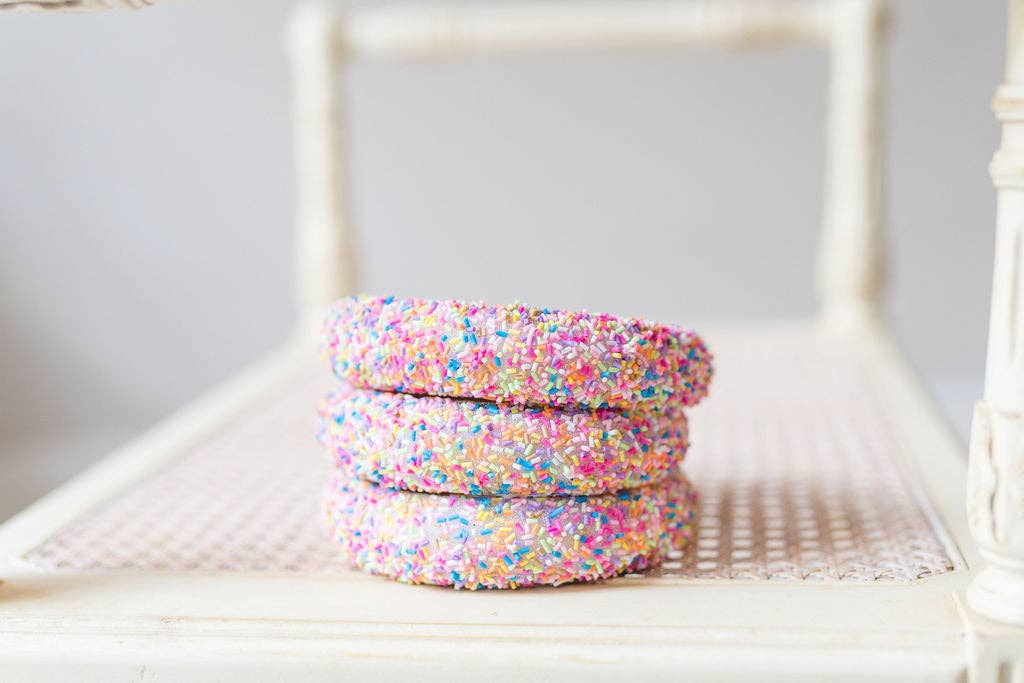 Candy Crush Beaded Headband